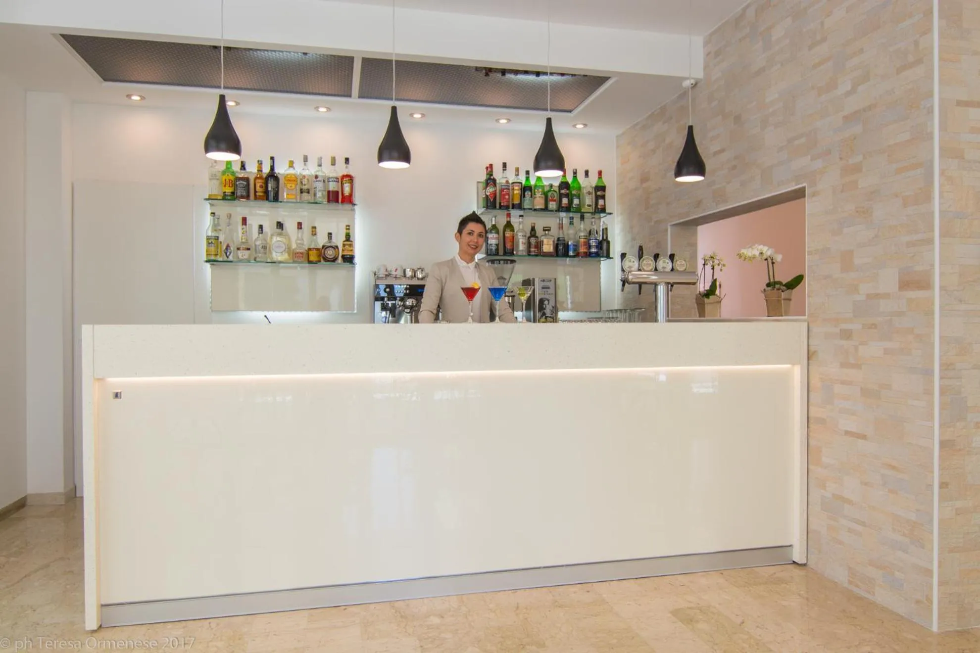 Lounge or bar in Hotel Dolomiti