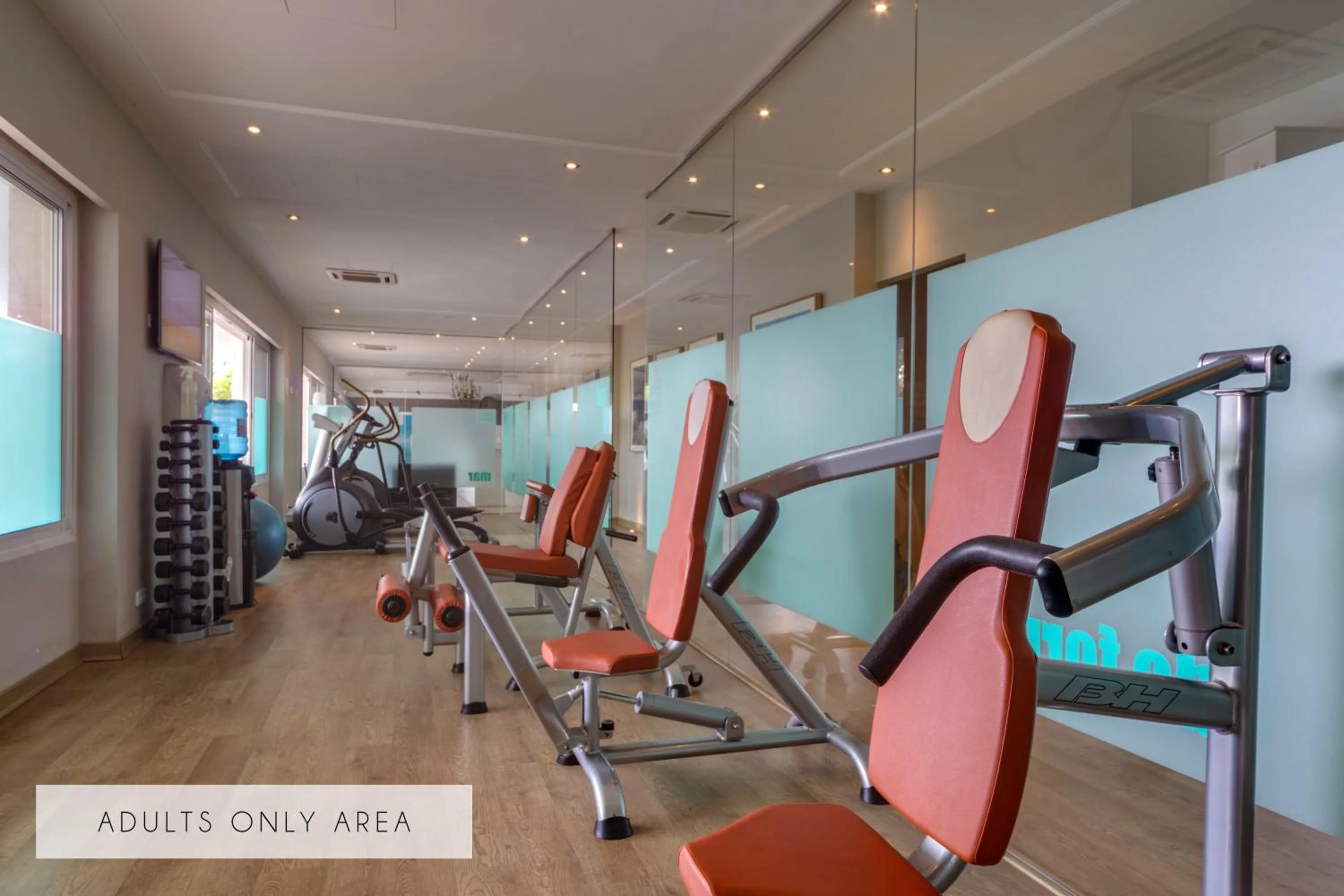 Fitness centre/facilities in Hotel Coronado Thalasso & Spa