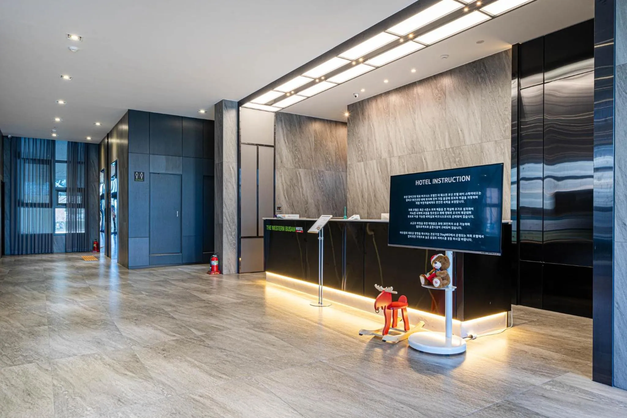 Lobby or reception in The Western Busan Hotel By STAYNEO
