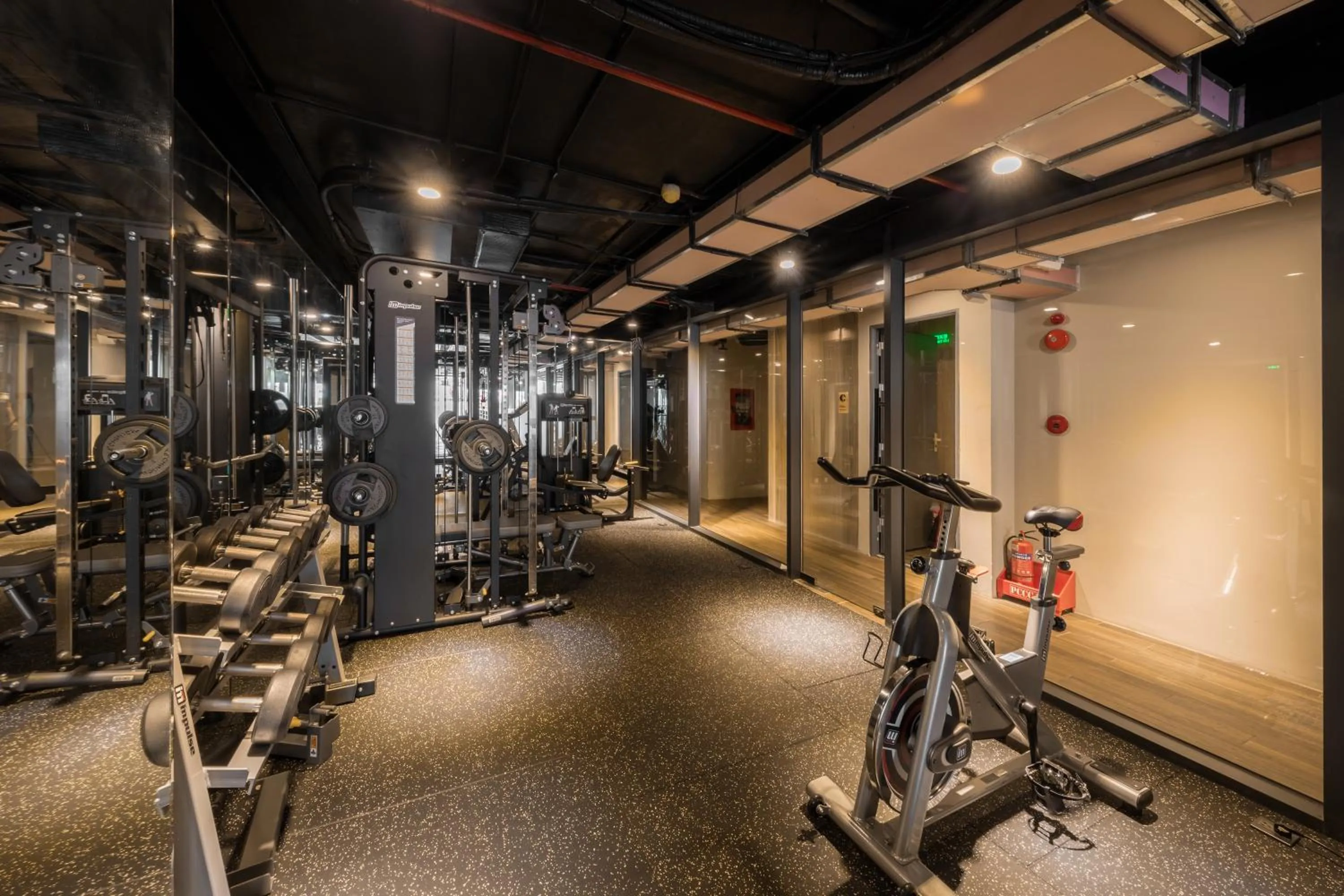 Fitness centre/facilities in Nhat Ha Lavish Hotel