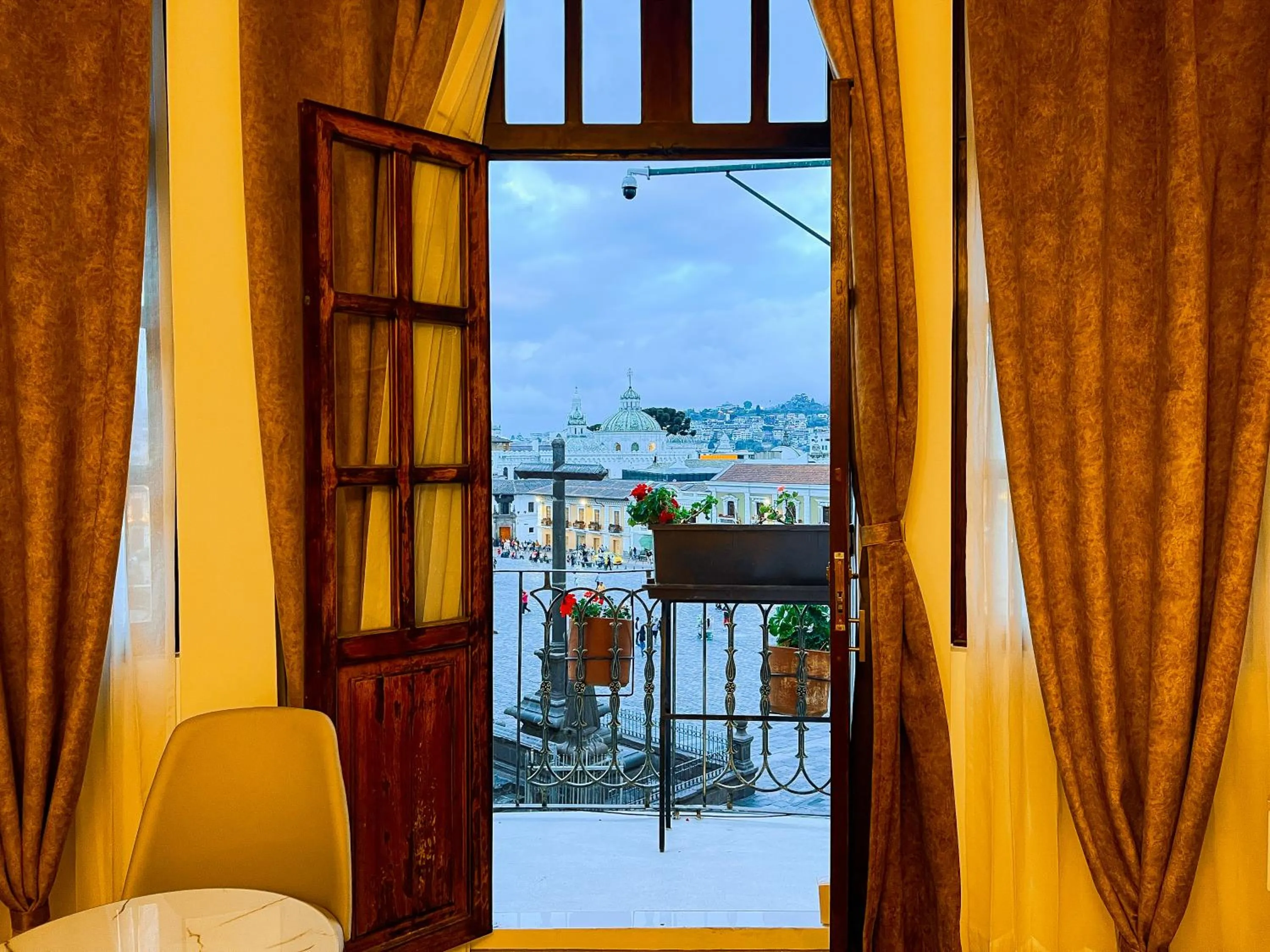 Balcony/Terrace in Hotel Sucre