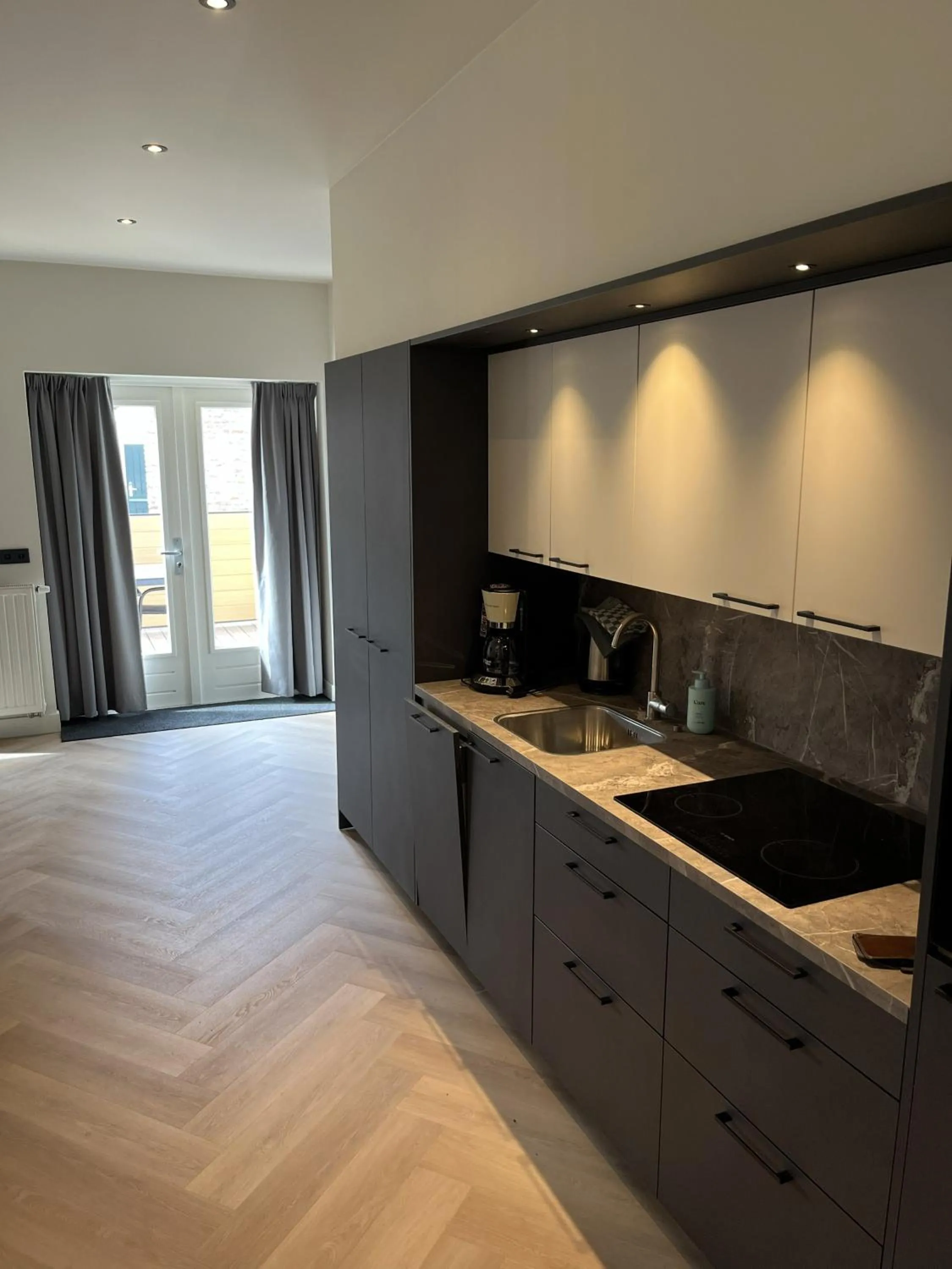 kitchen in Appartementen het Centrum