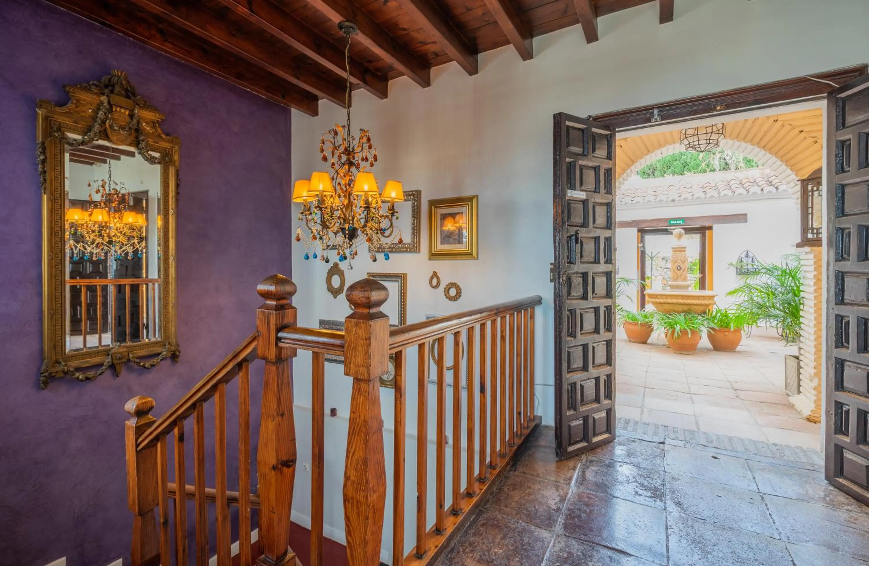 Lobby or reception in La Tartana Hotel Boutique