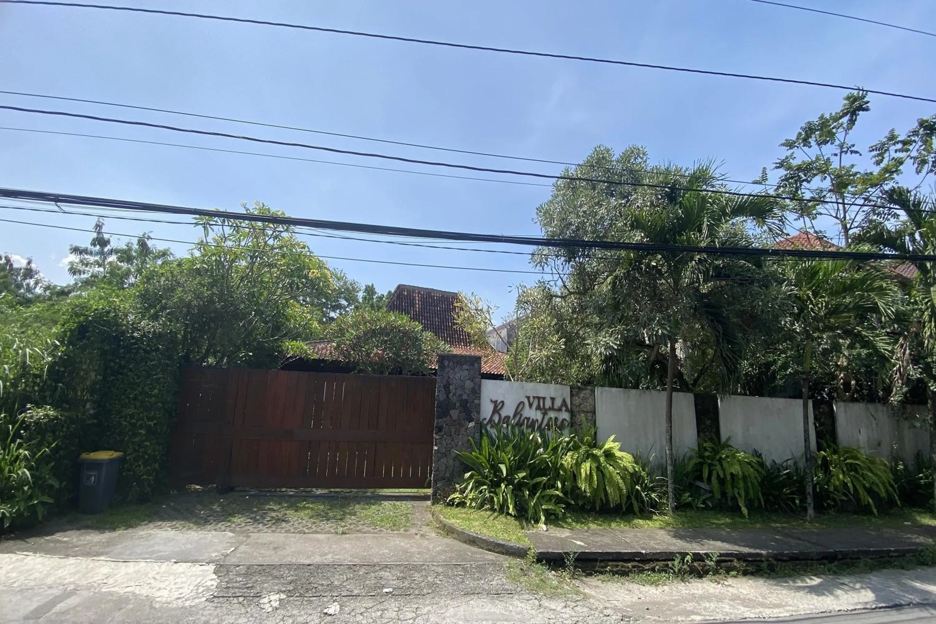 Property building in Villa Baliantoro Yogyakarta