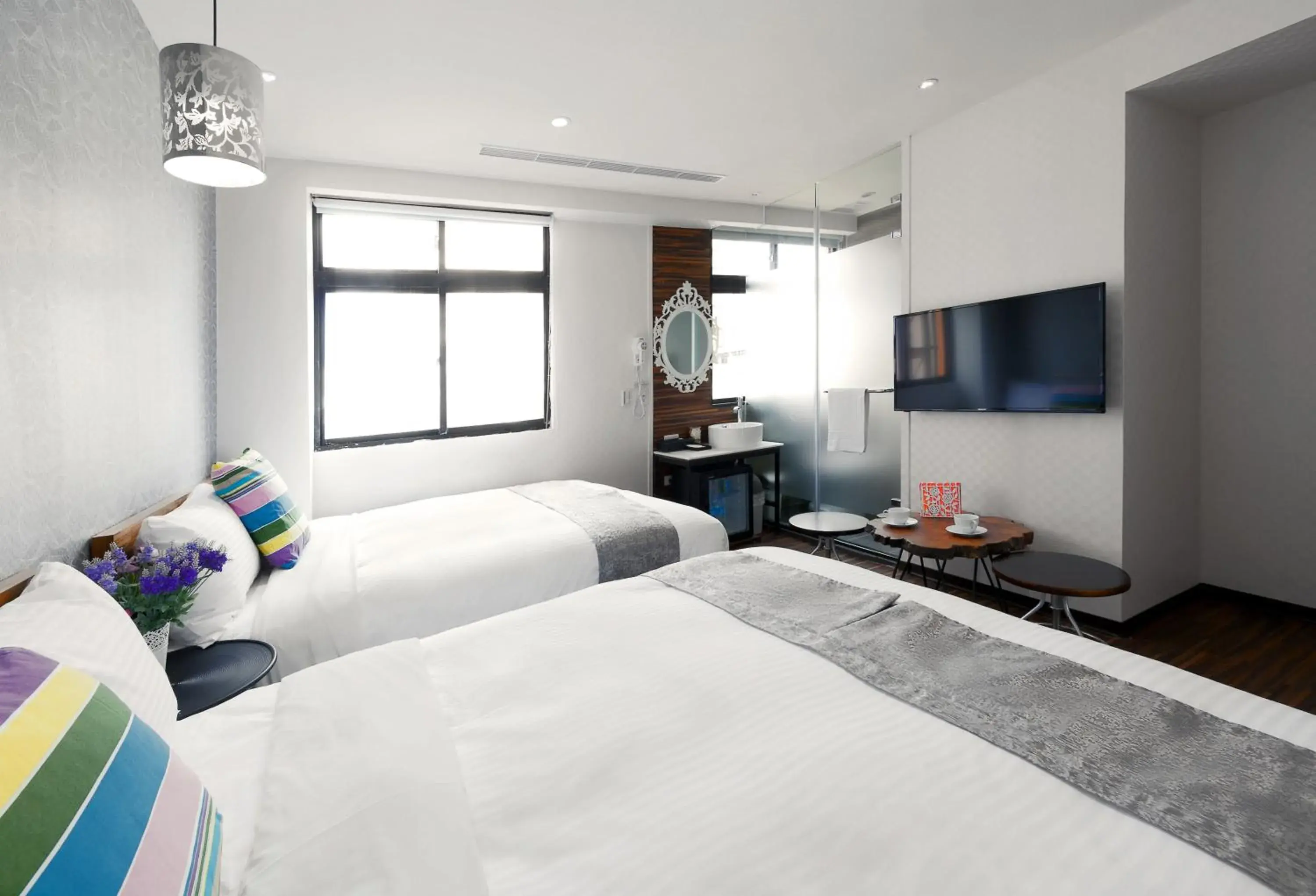 Photo of the whole room, Bed in Herb Art Hotel Photo of the whole room, Bed in Herb Art Hotel