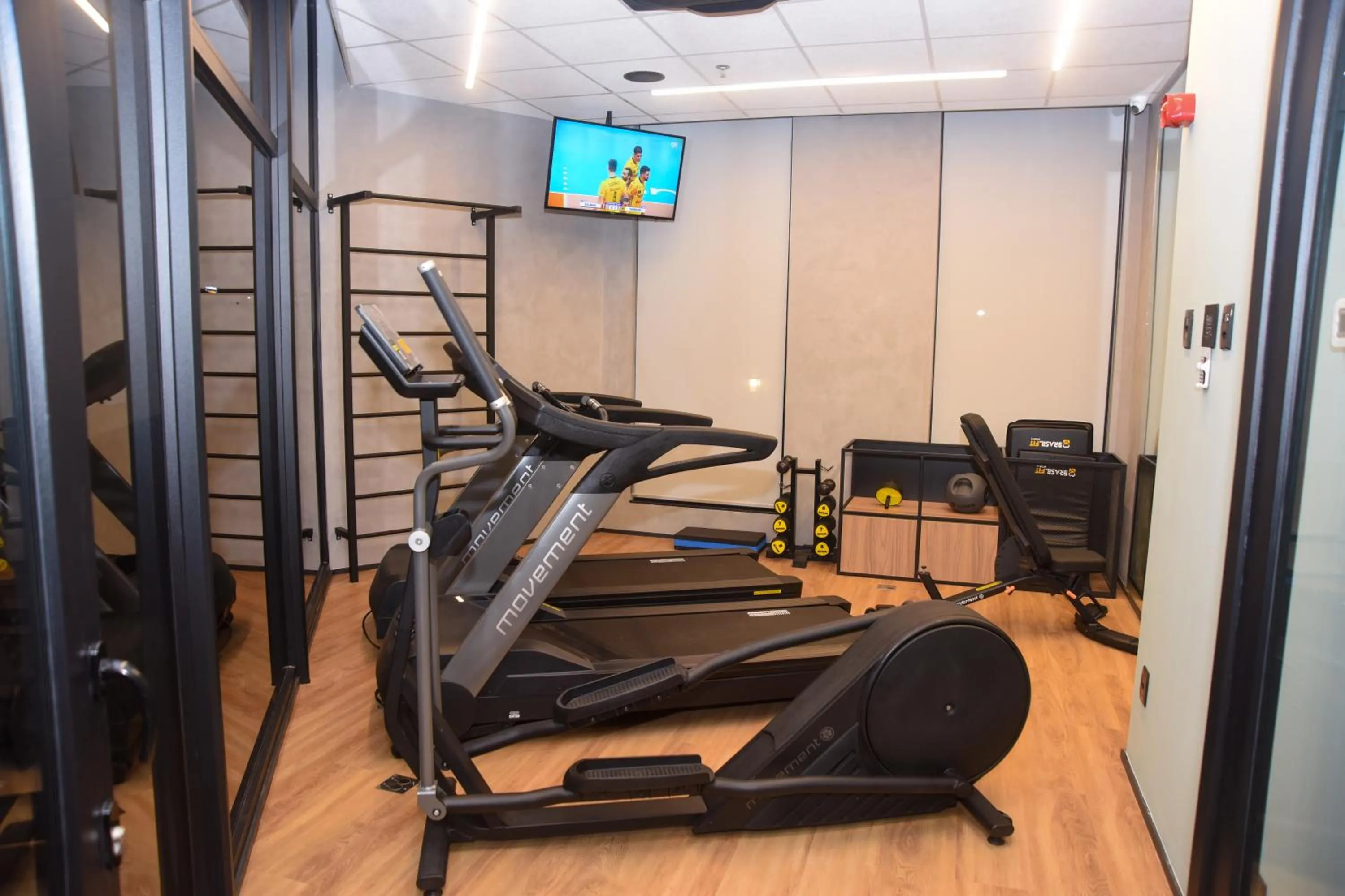 Fitness centre/facilities in ibis Tangará Da Serra