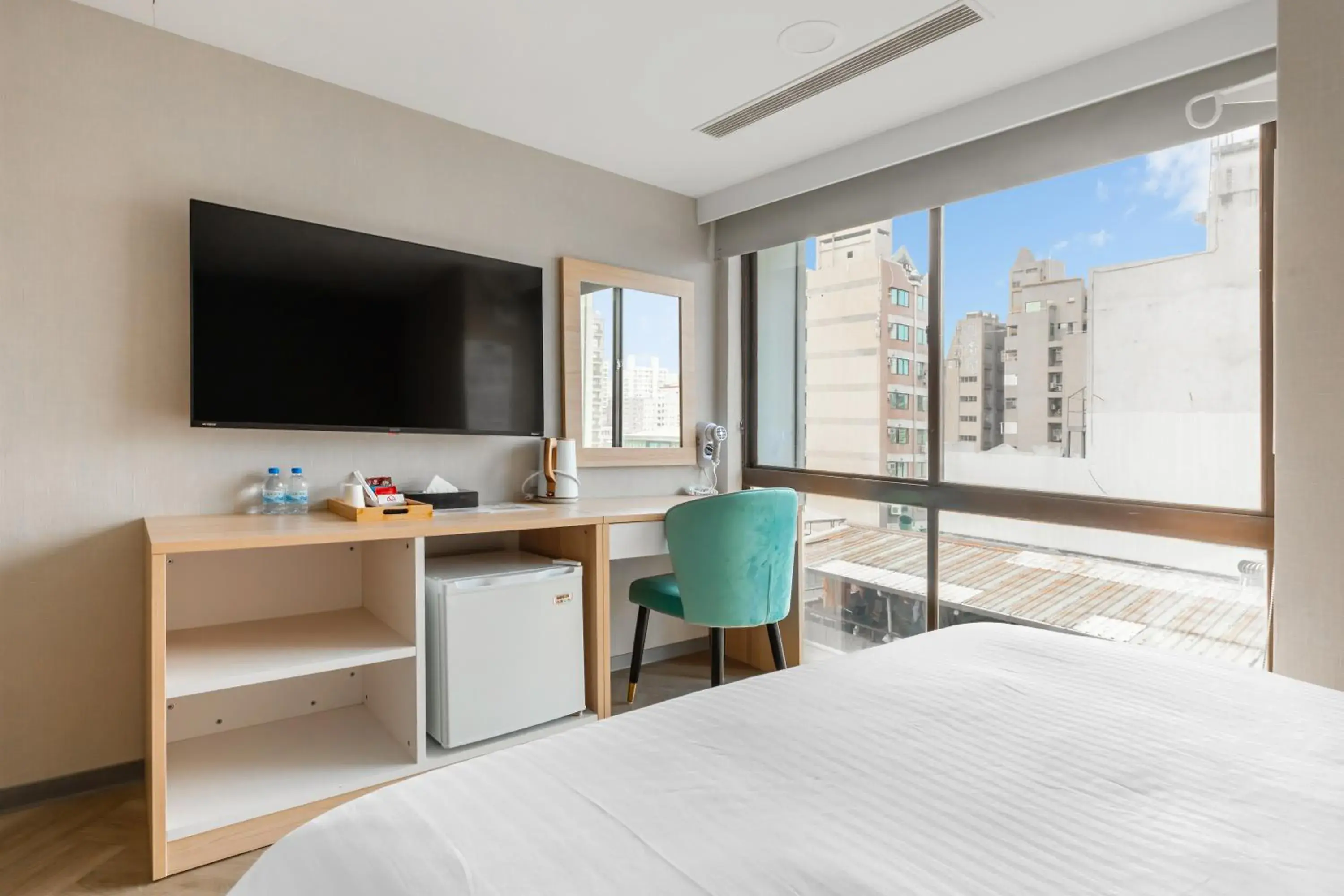 Photo of the whole room, Bed in Mu Chen Hotel Photo of the whole room, Bed in Mu Chen Hotel