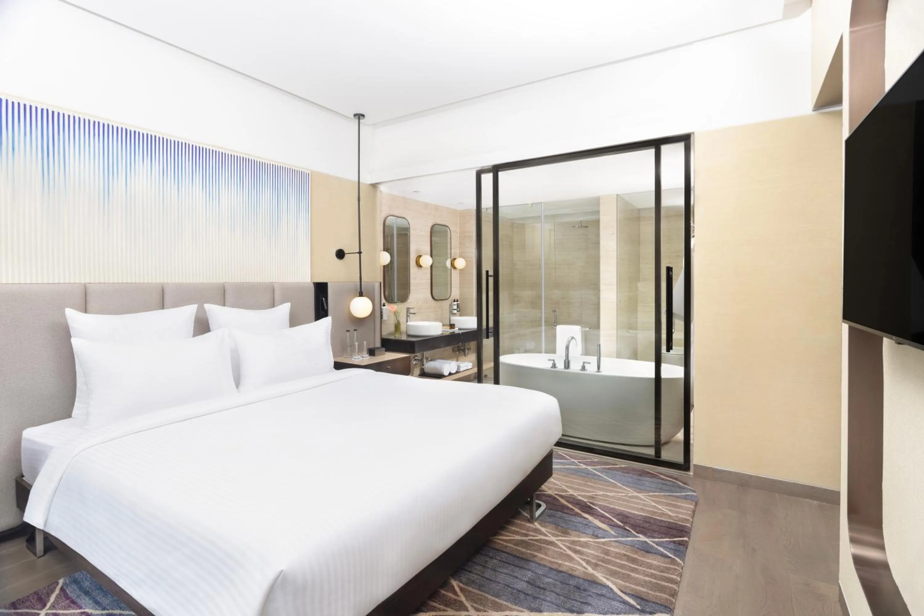 TV and multimedia, Bed in Novotel New Delhi City Centre