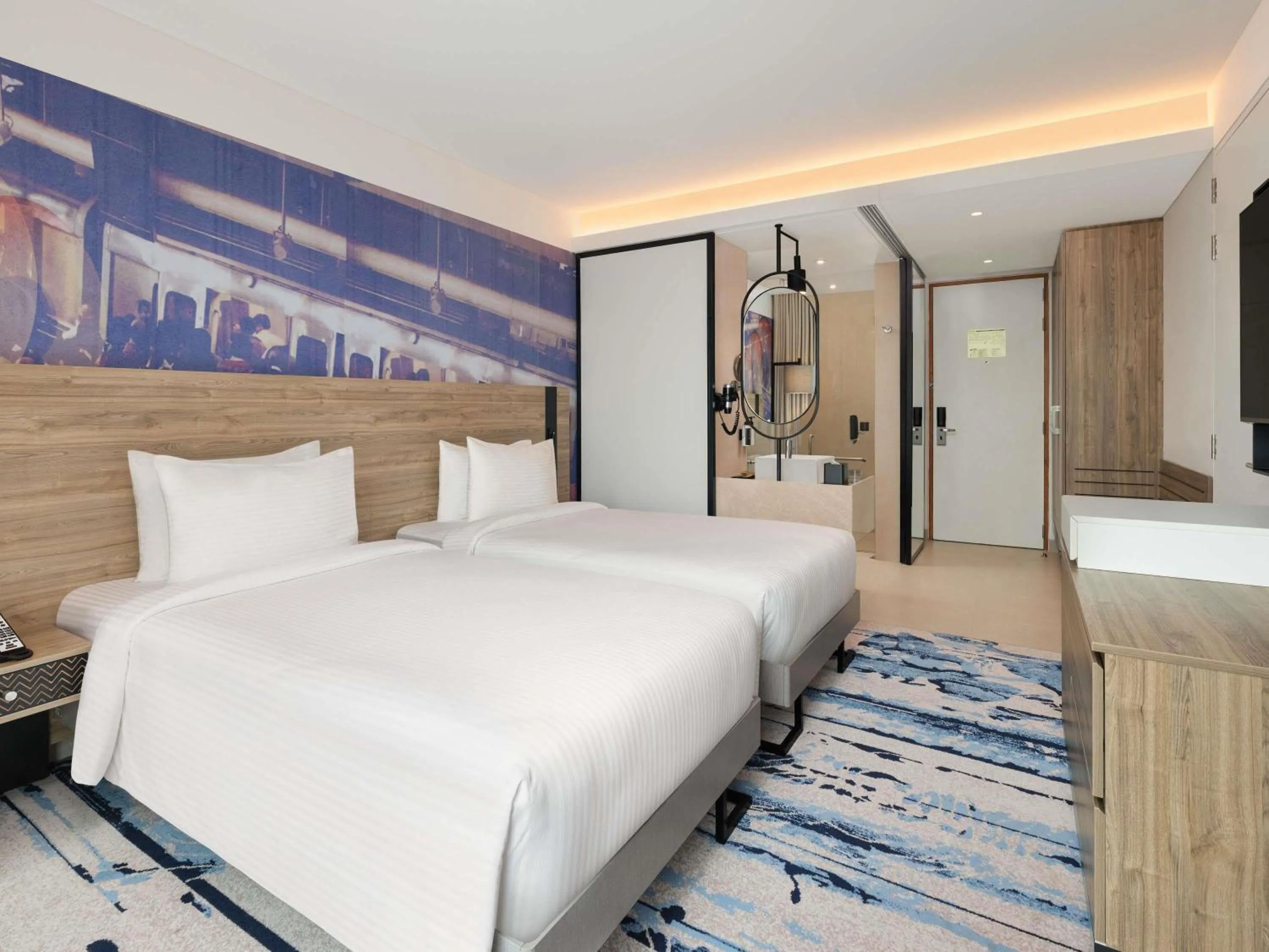 Bedroom, Bed in Novotel New Delhi City Centre