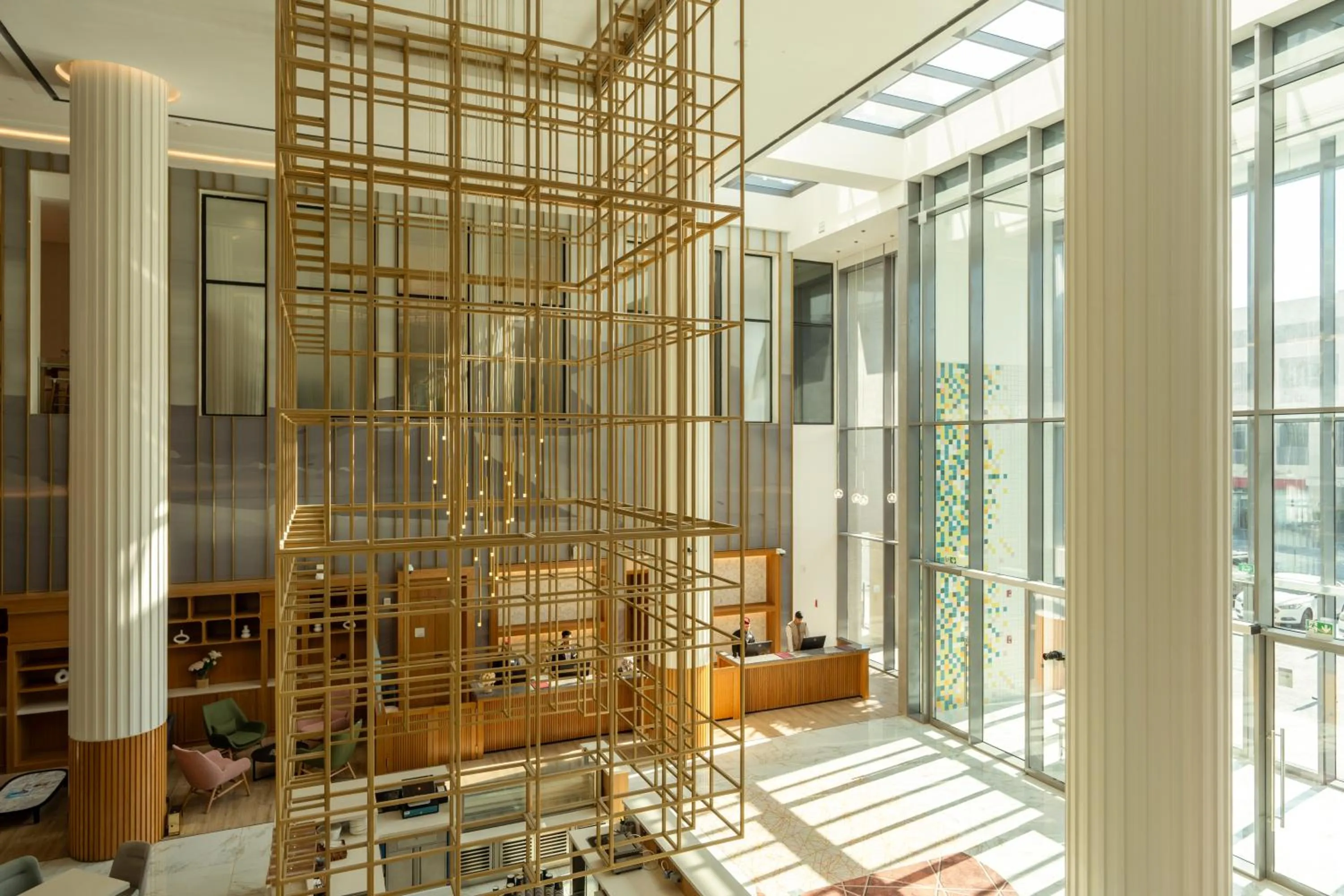 Lobby or reception in West Walk Retaj Hotel