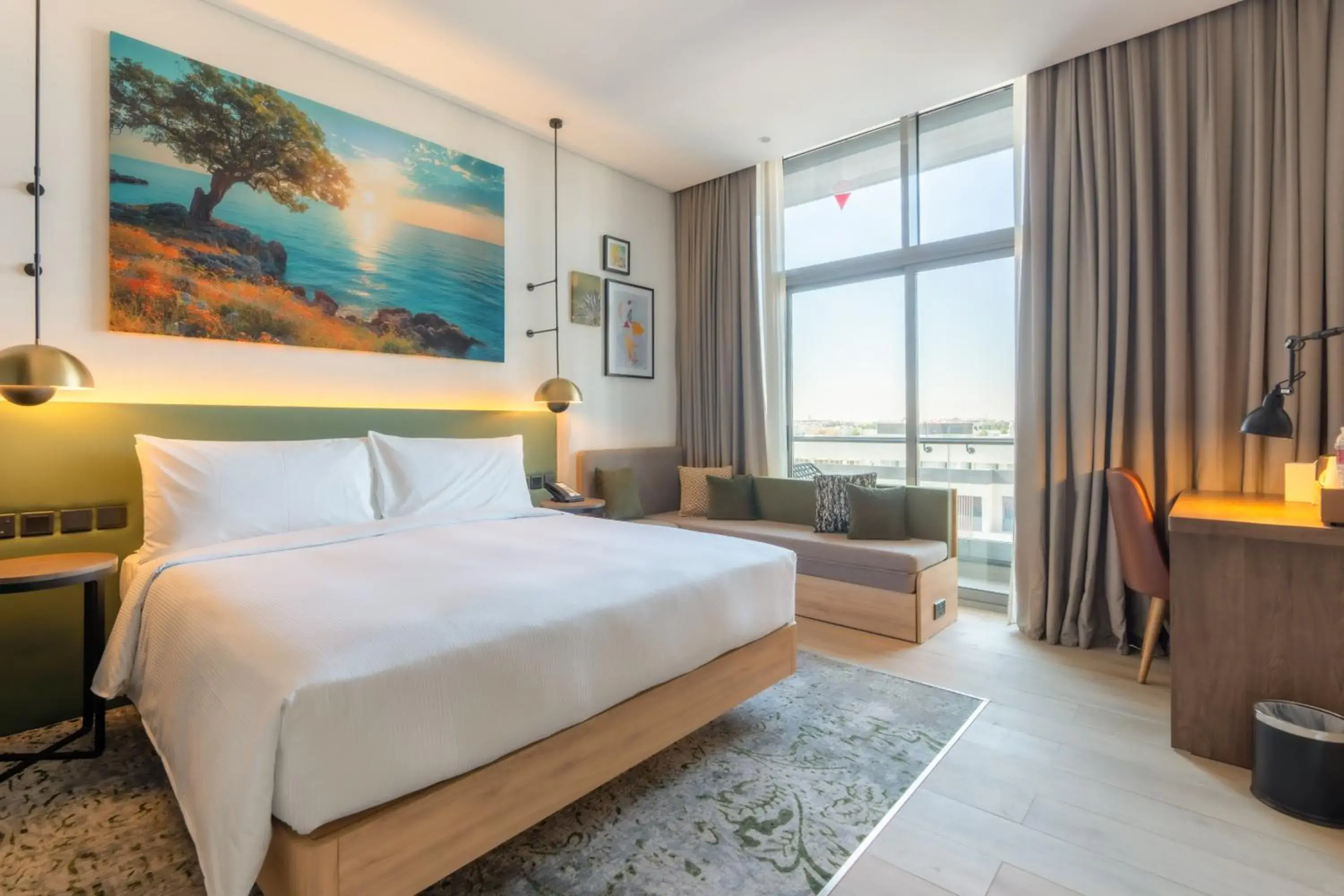 Bed in West Walk Retaj Hotel Bed in West Walk Retaj Hotel