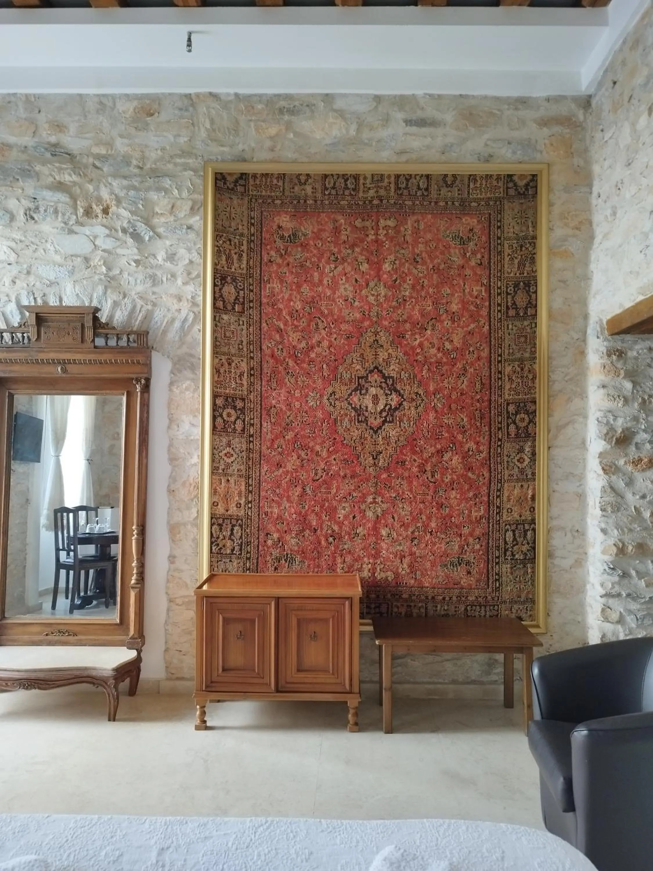 Decorative detail in Tsopela Boutique Hotel