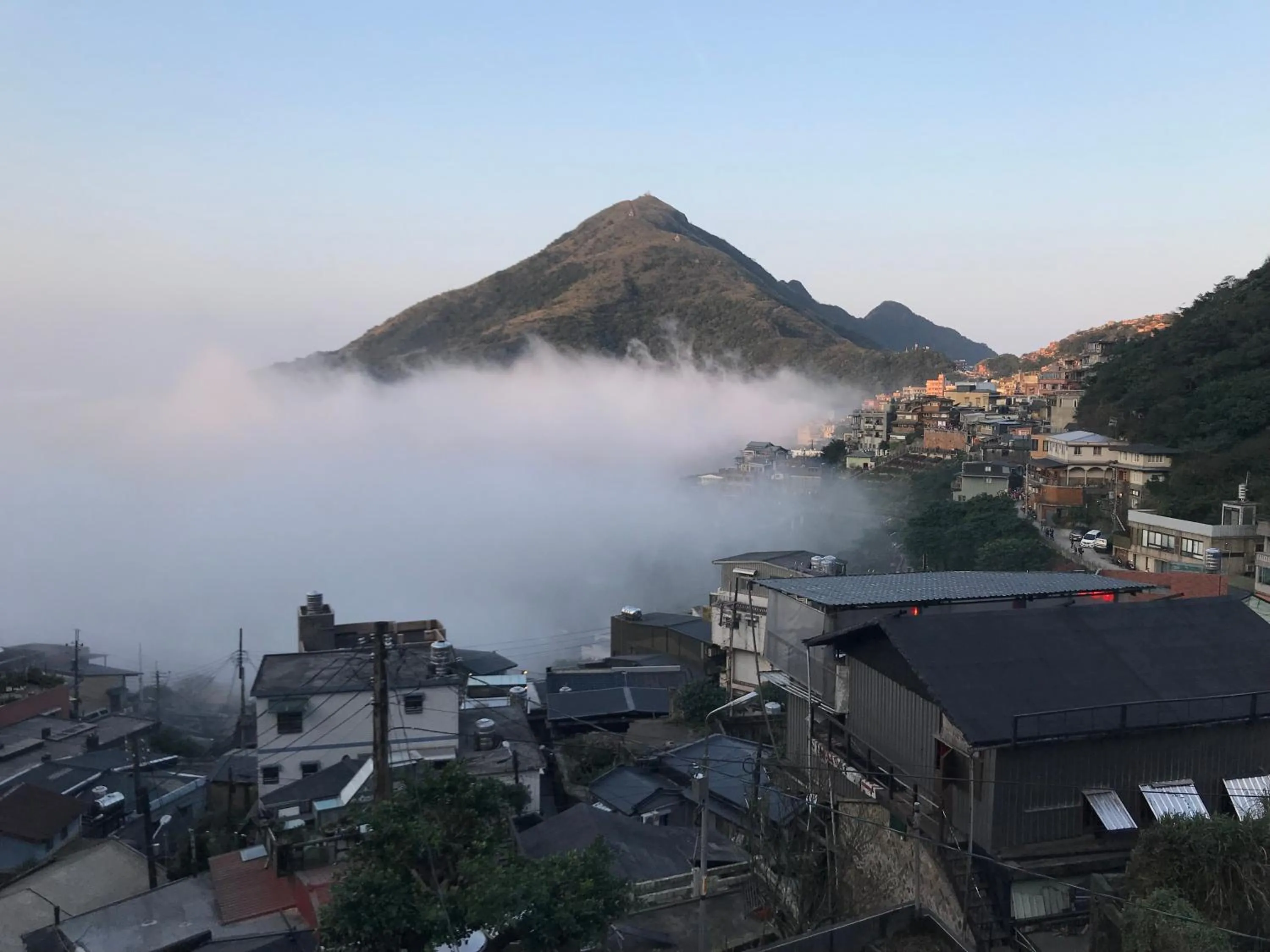 Mountain view in Linyuan Village