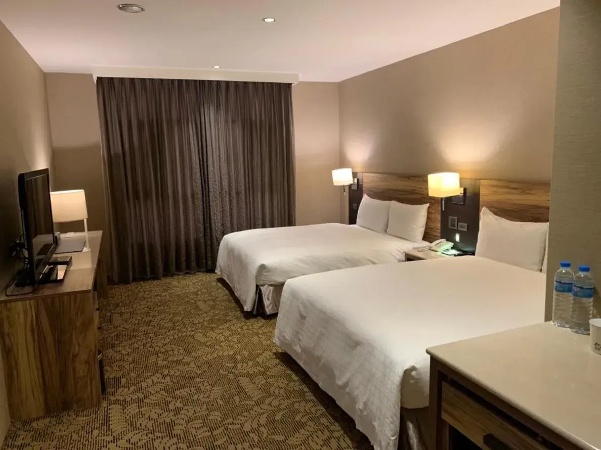 Triple Room in Chiayi Oriental Pearl International Hotel Triple Room in Chiayi Oriental Pearl International Hotel