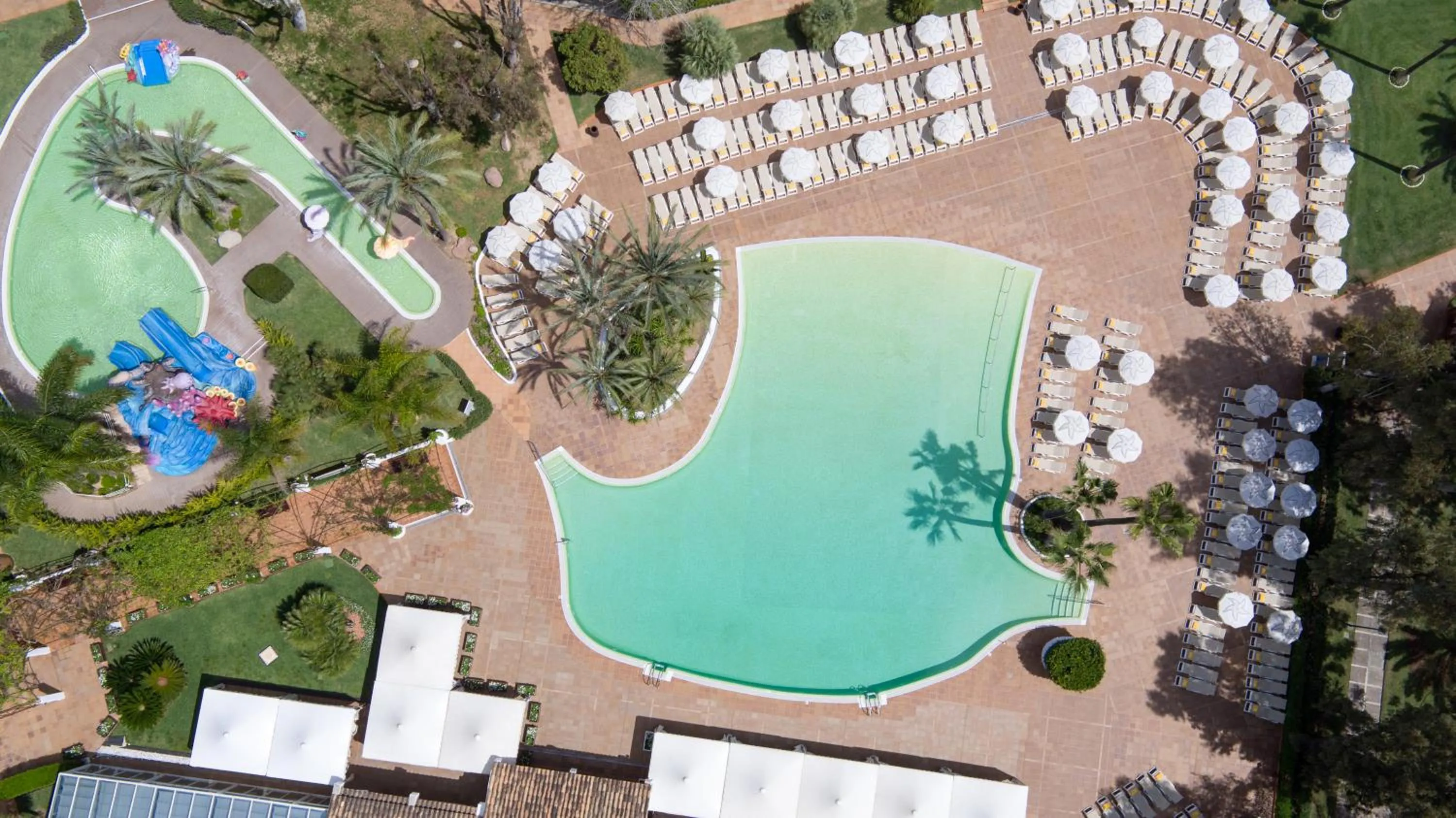 Bird's eye view in Iberostar Waves Ciudad Blanca