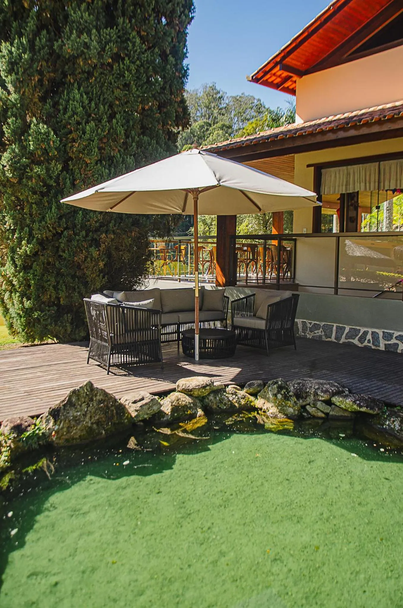 Patio in Sítio dos Lagos