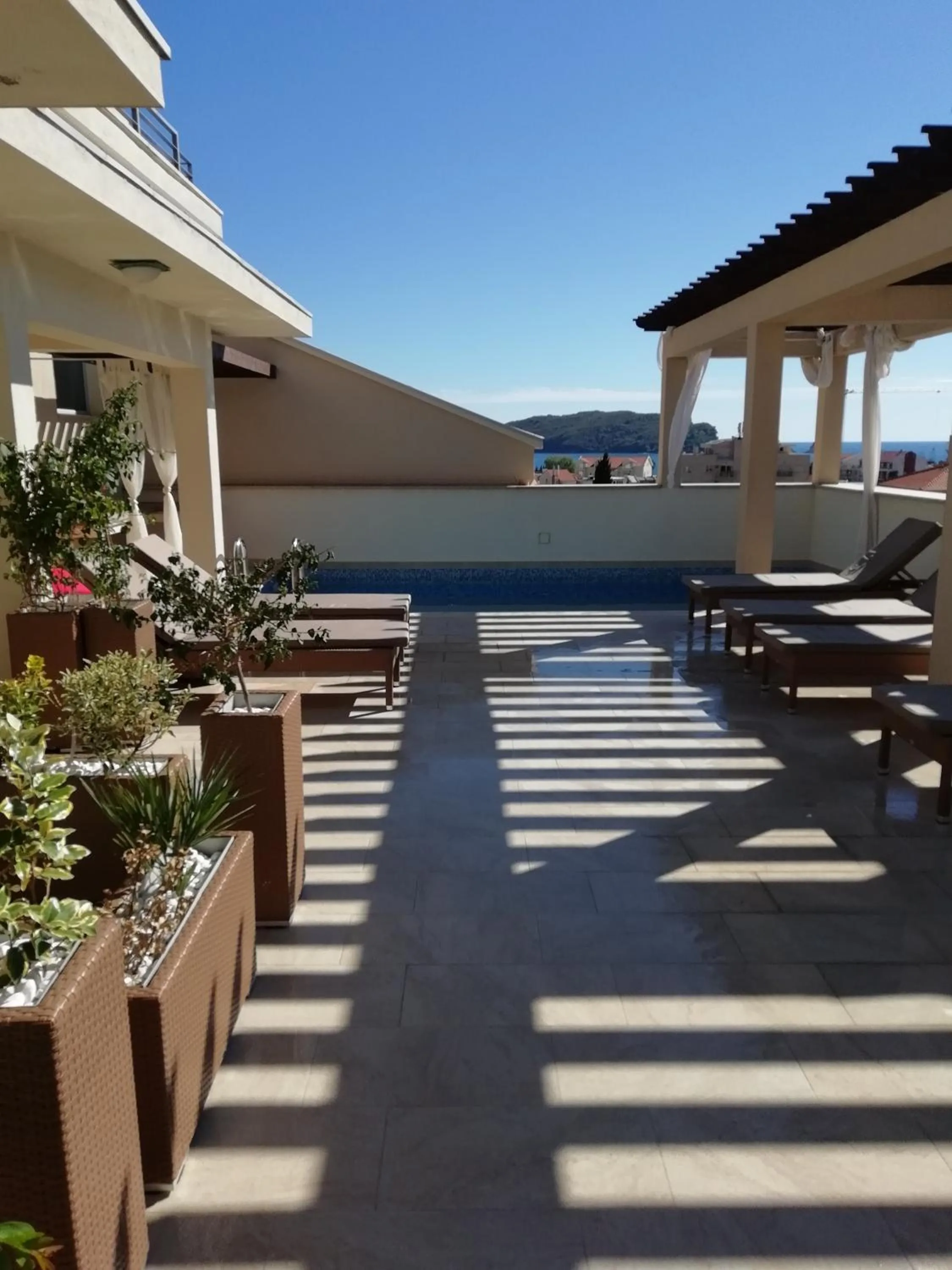 Balcony/Terrace in Apartments and Rooms Grand Palazzo