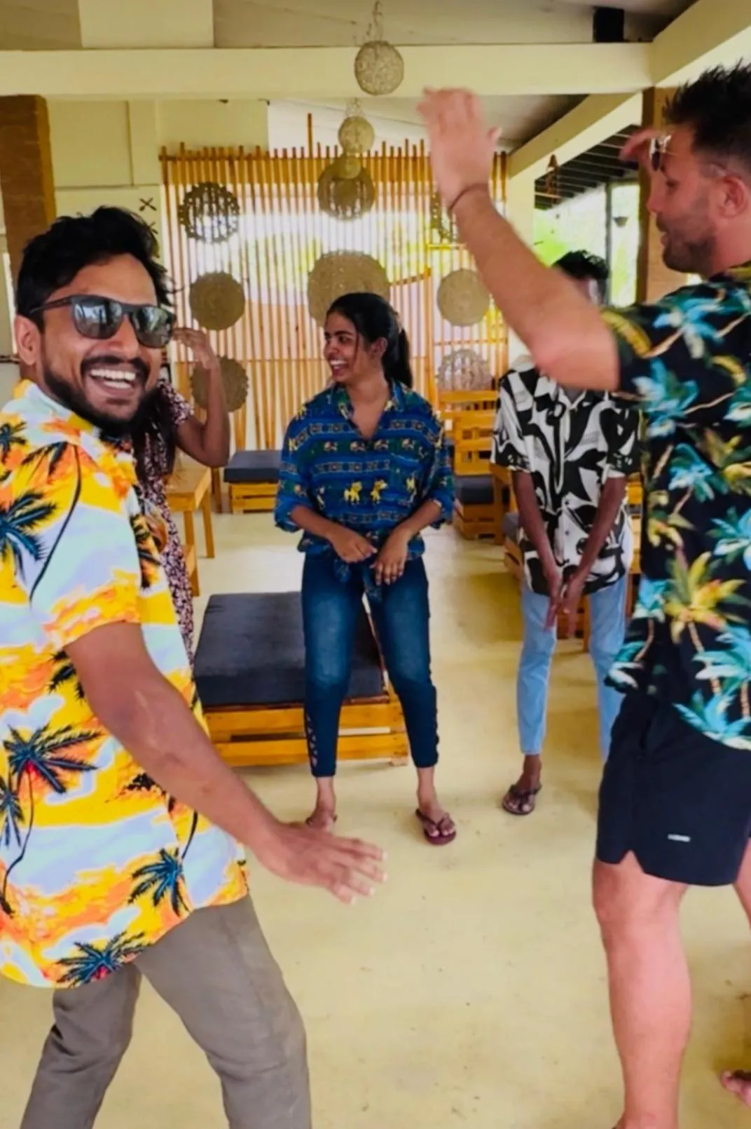 group of guests in Wake N Flow, Weligama