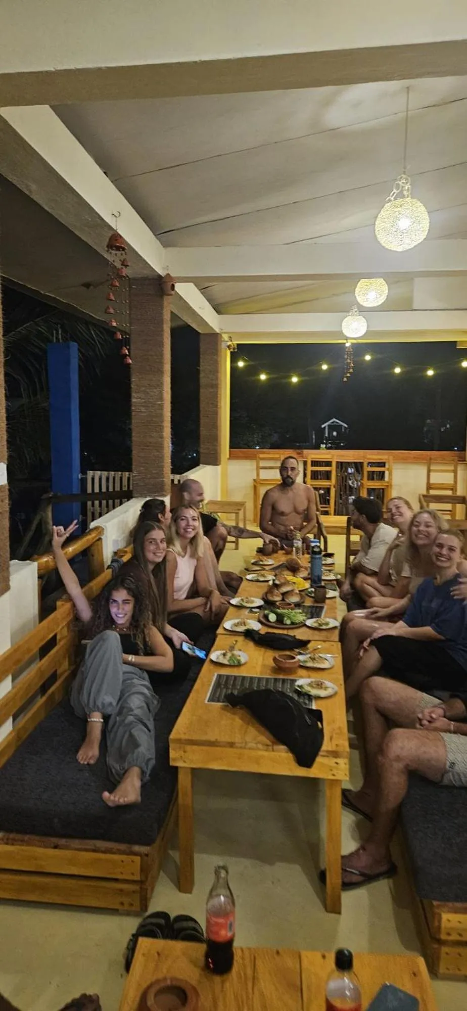 Guests in Wake N Flow, Weligama