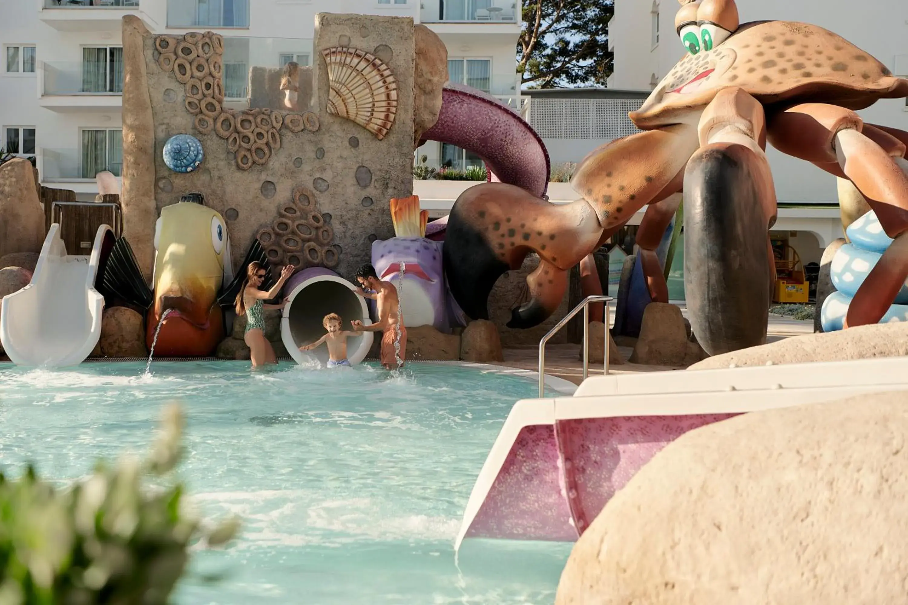 Swimming pool in Iberostar Waves Alcudia Park Swimming pool in Iberostar Waves Alcudia Park