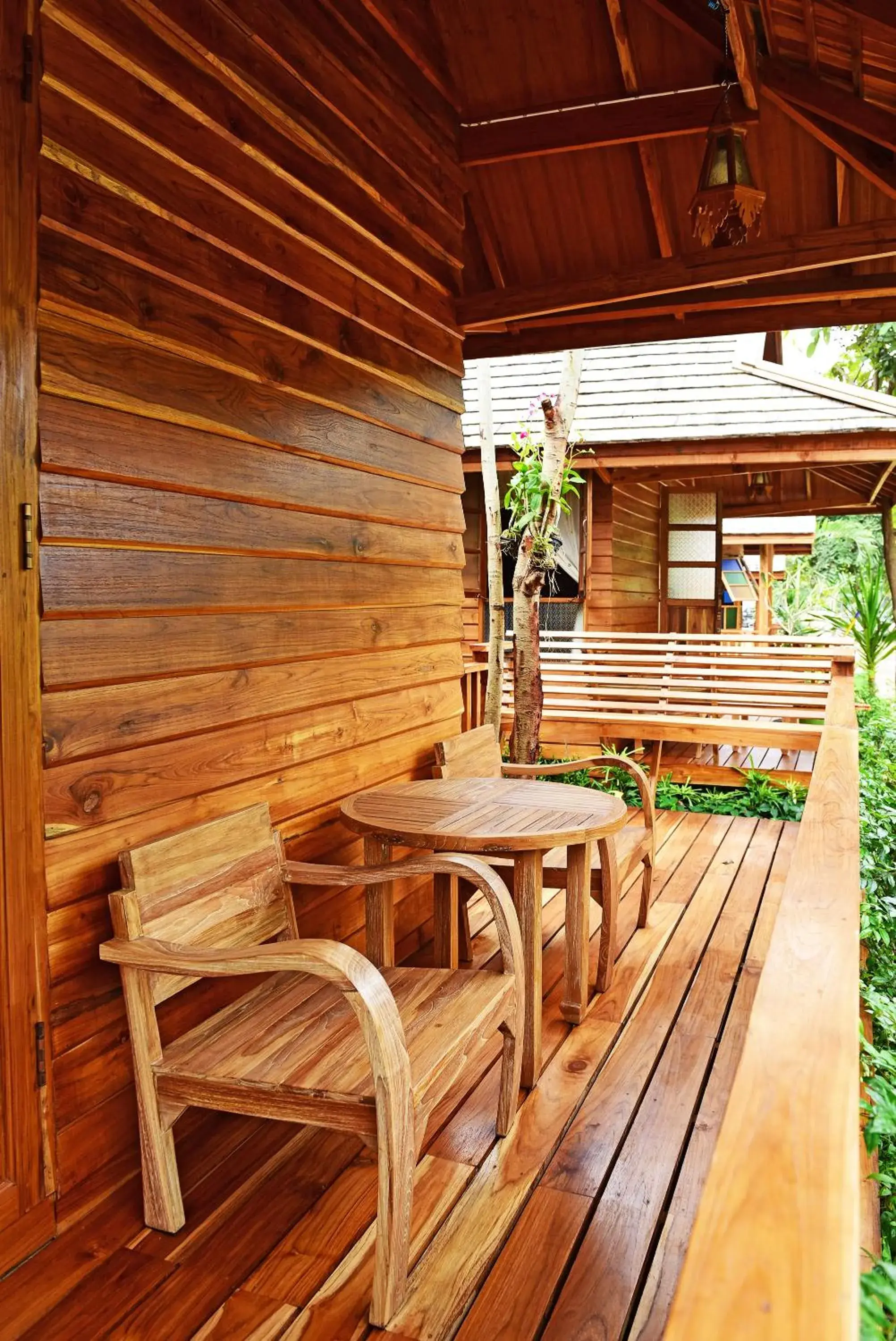 Balcony/Terrace in Doi Inthanon View Resort Balcony/Terrace in Doi Inthanon View Resort