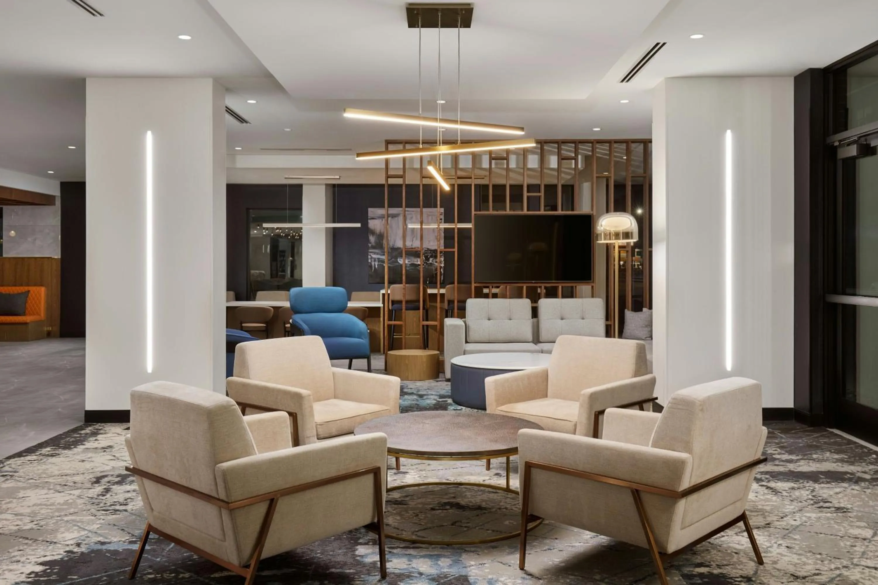 Lobby or reception in Courtyard by Marriott Denver Downtown West