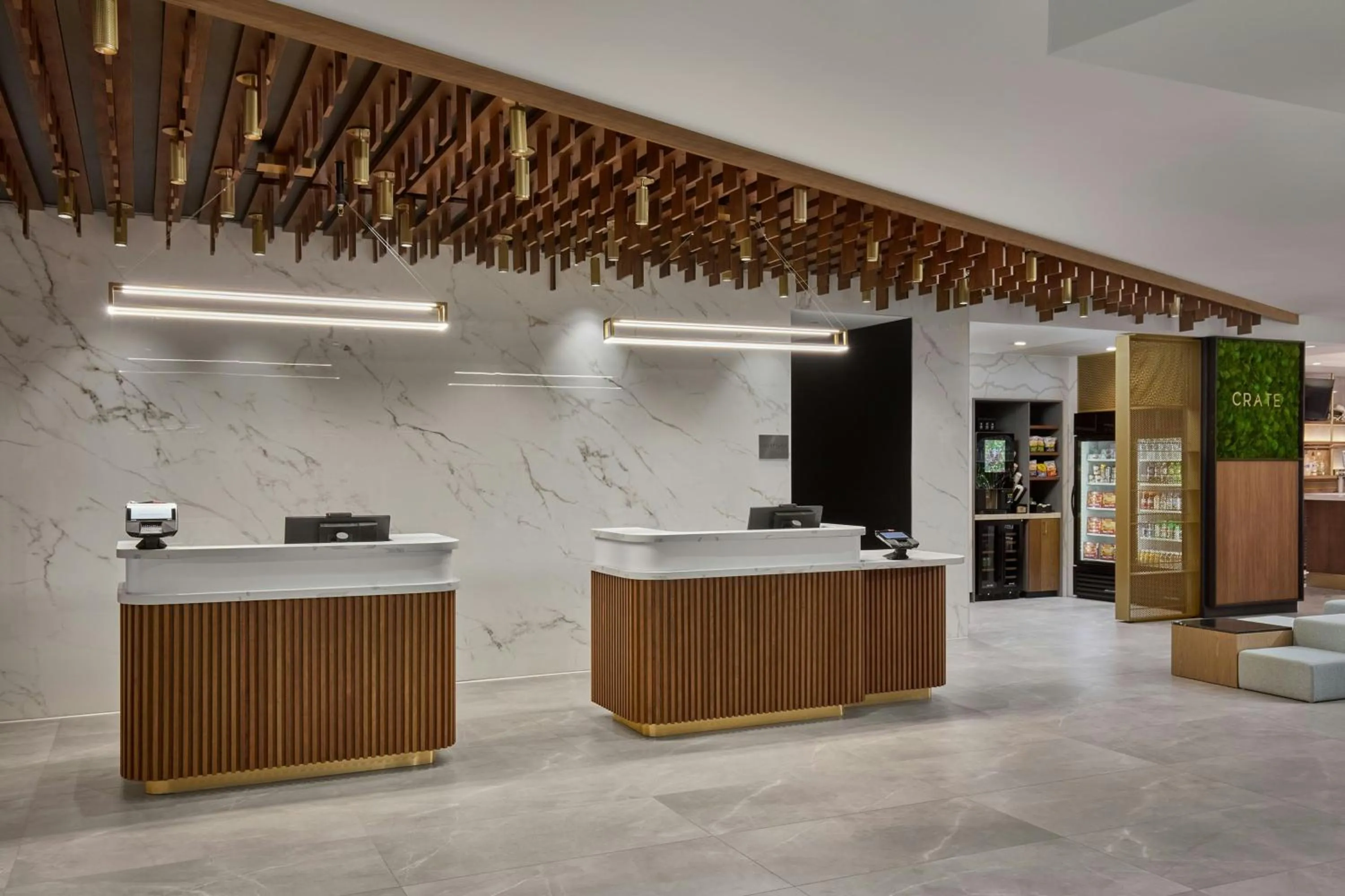 Lobby or reception in Courtyard by Marriott Denver Downtown West