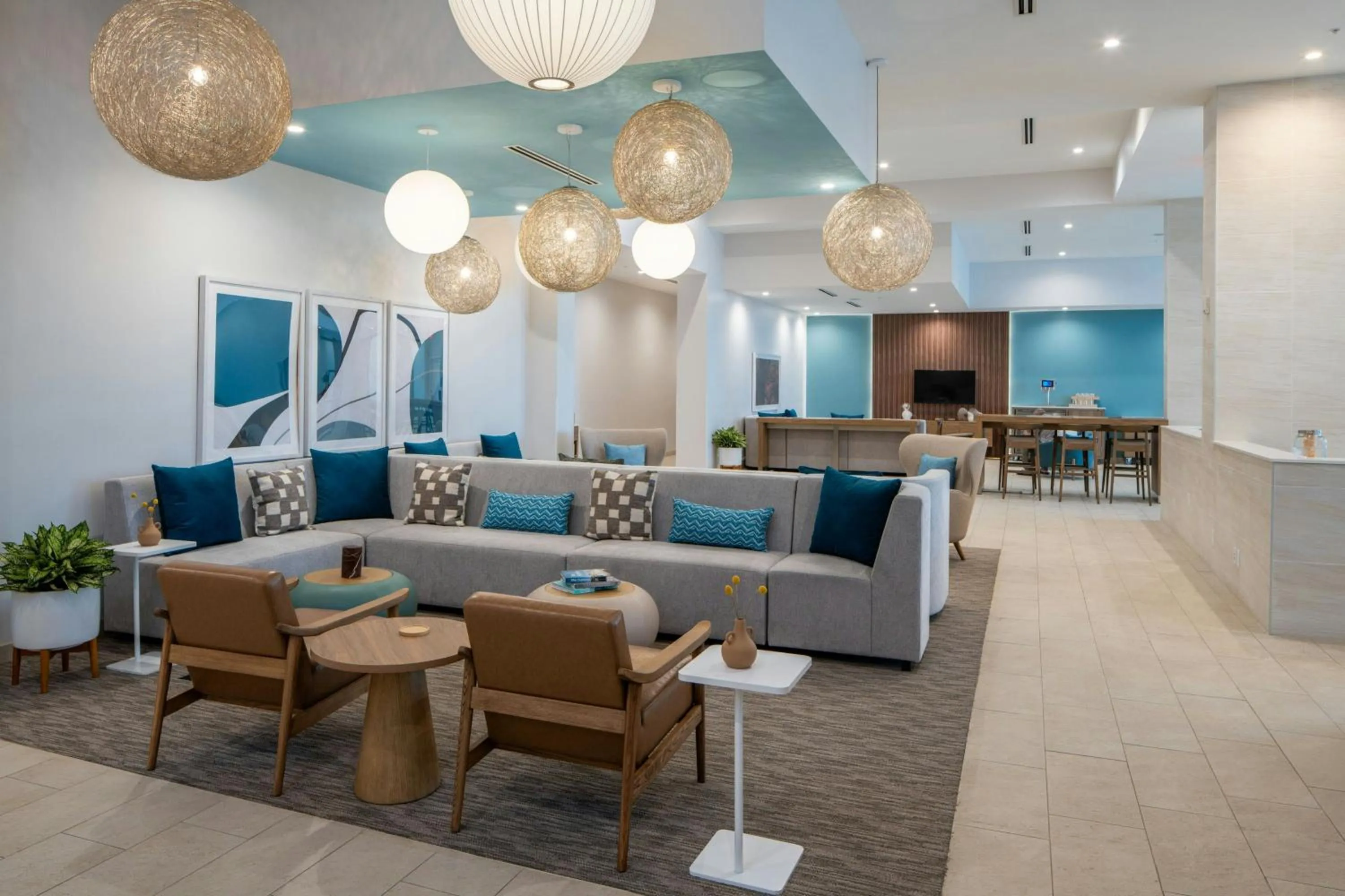 Lobby or reception in Element Carmel