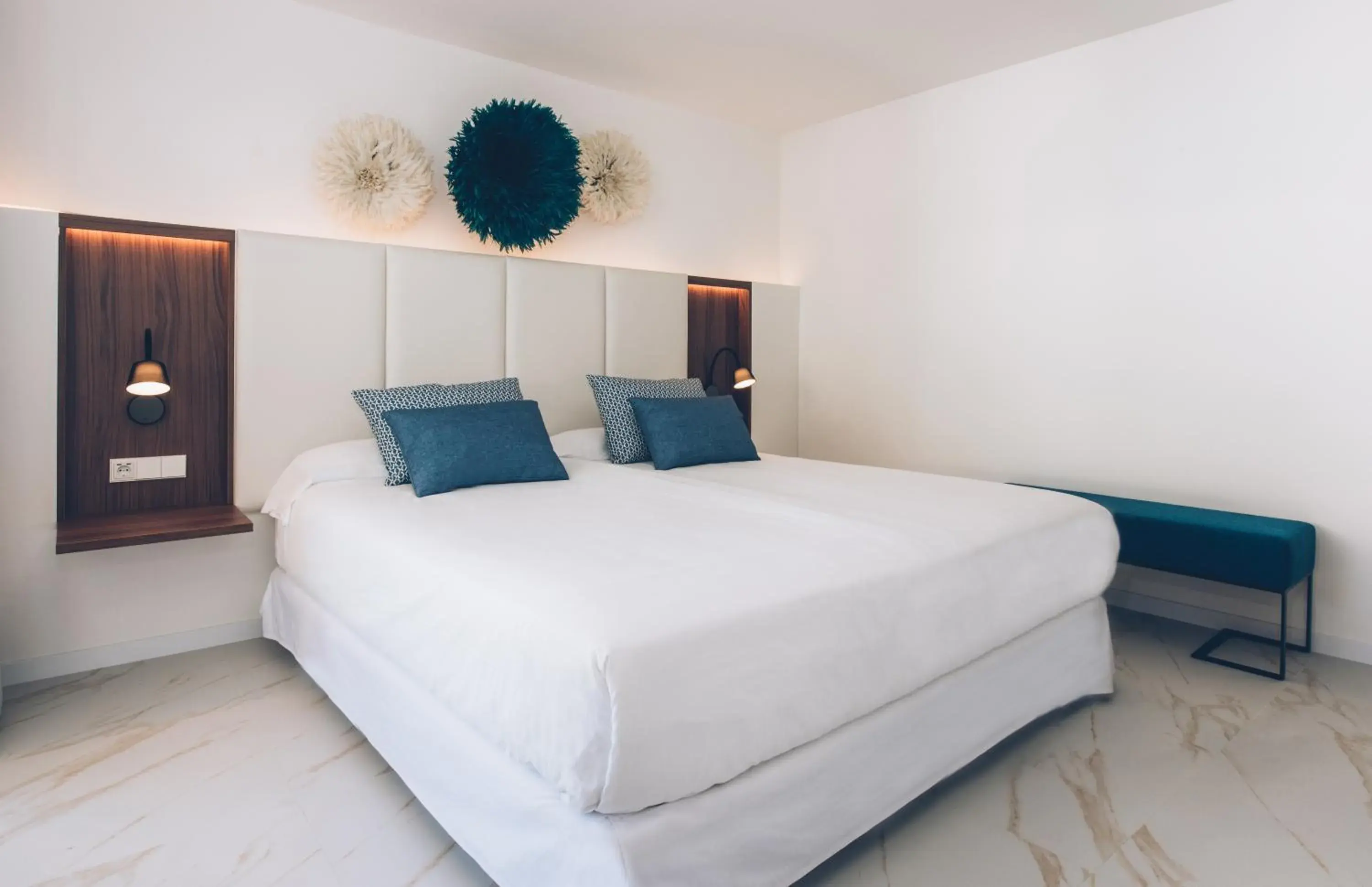 Bedroom, Bed in Iberostar Selection Playa de Muro Village Bedroom, Bed in Iberostar Selection Playa de Muro Village