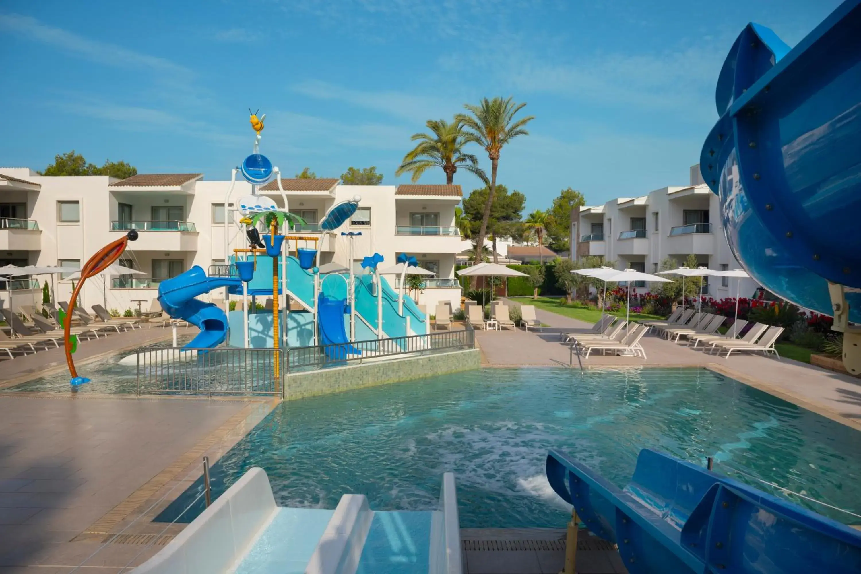Swimming pool in Iberostar Selection Playa de Muro Village Swimming pool in Iberostar Selection Playa de Muro Village