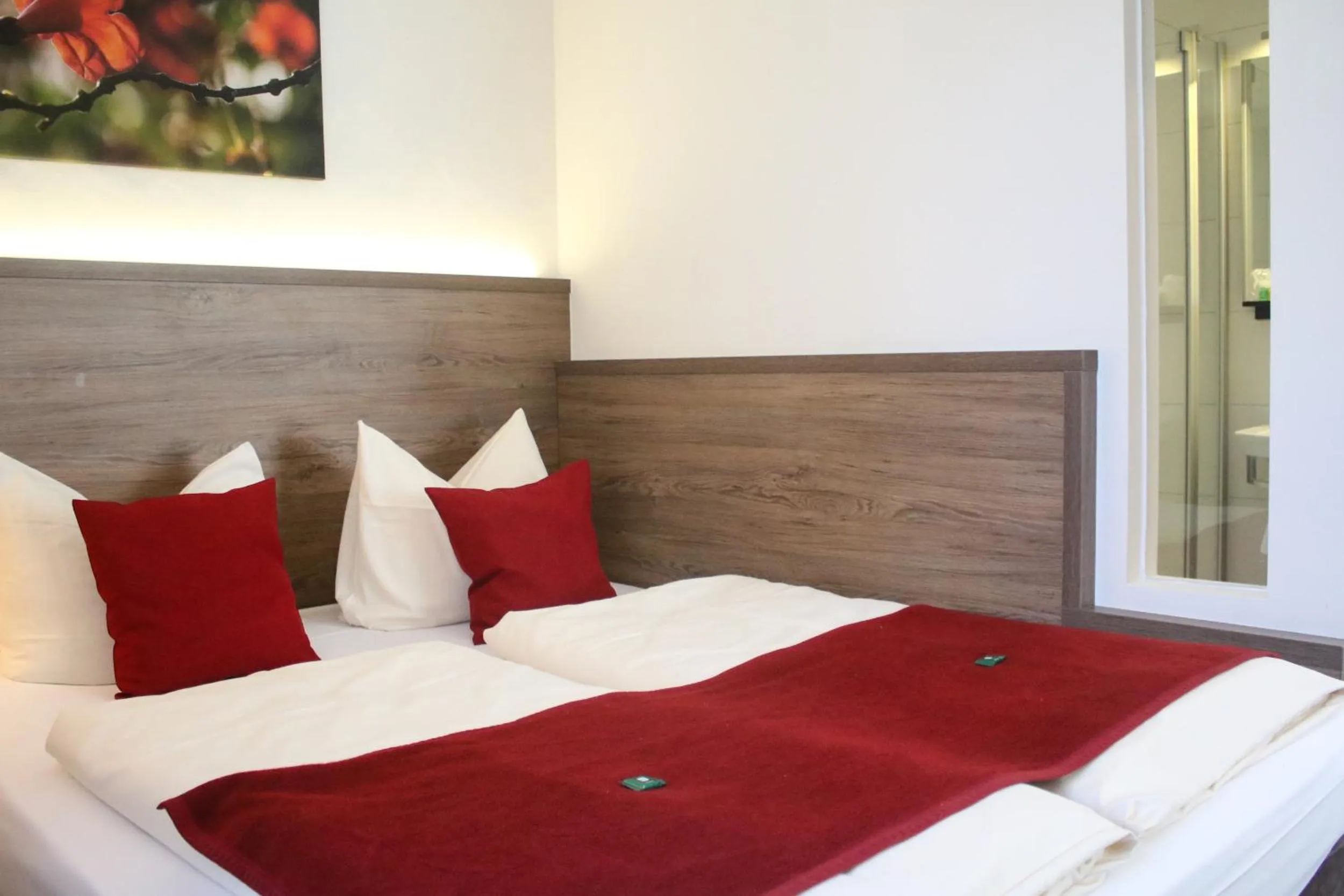 Photo of the whole room, Bed in Boutique Hotel zur Post