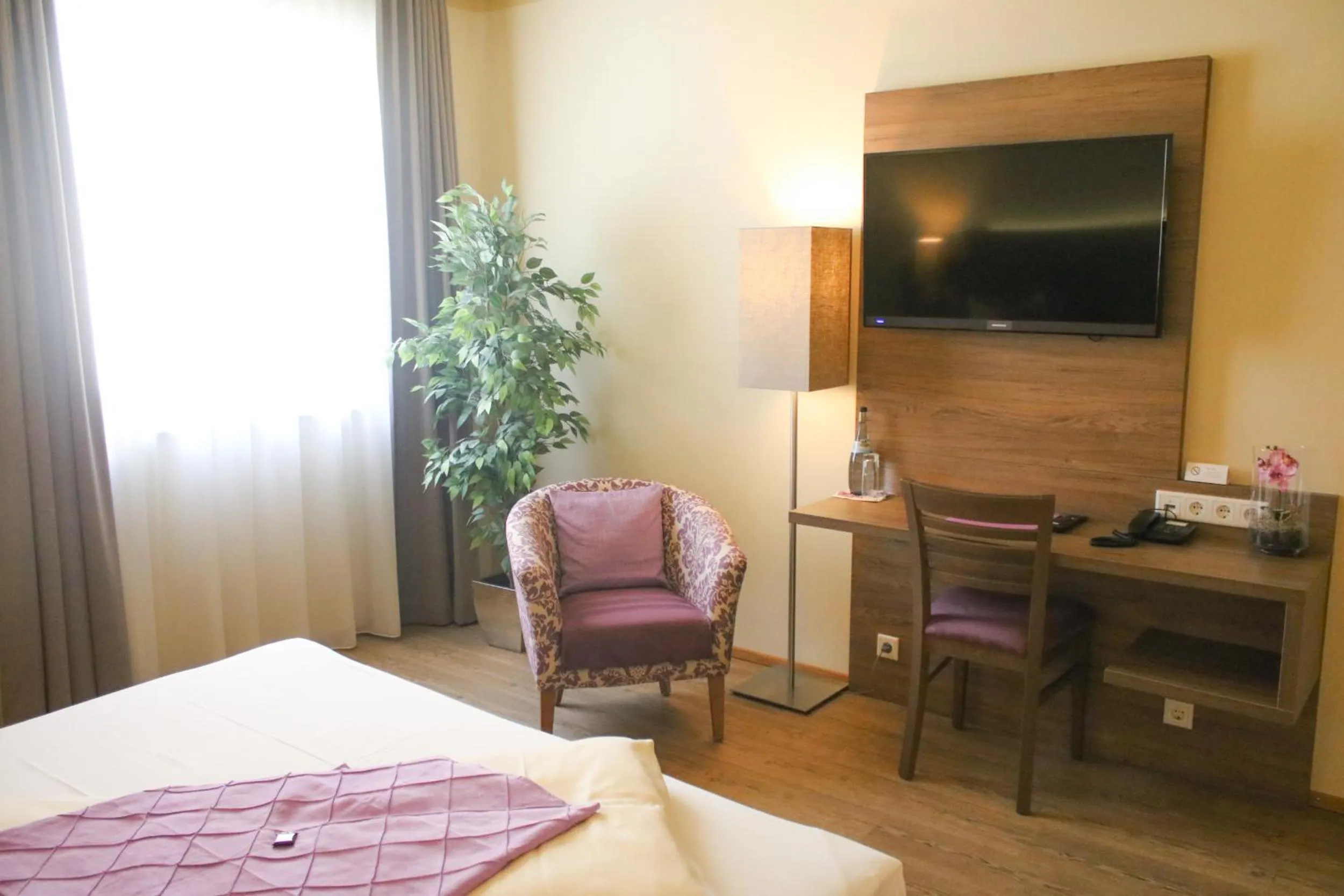 Decorative detail, Bed in Boutique Hotel zur Post