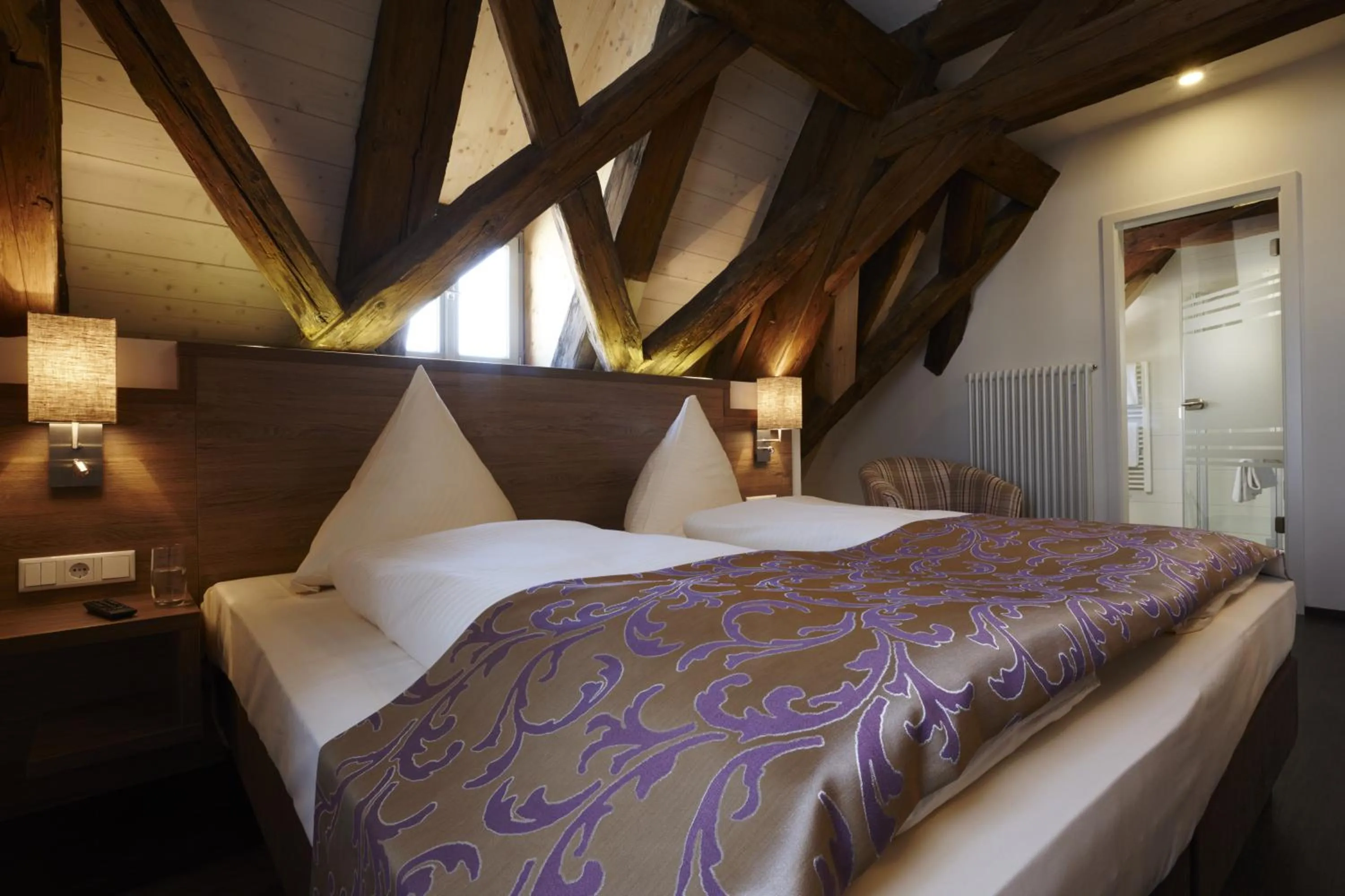 Photo of the whole room, Bed in Boutique Hotel zur Post