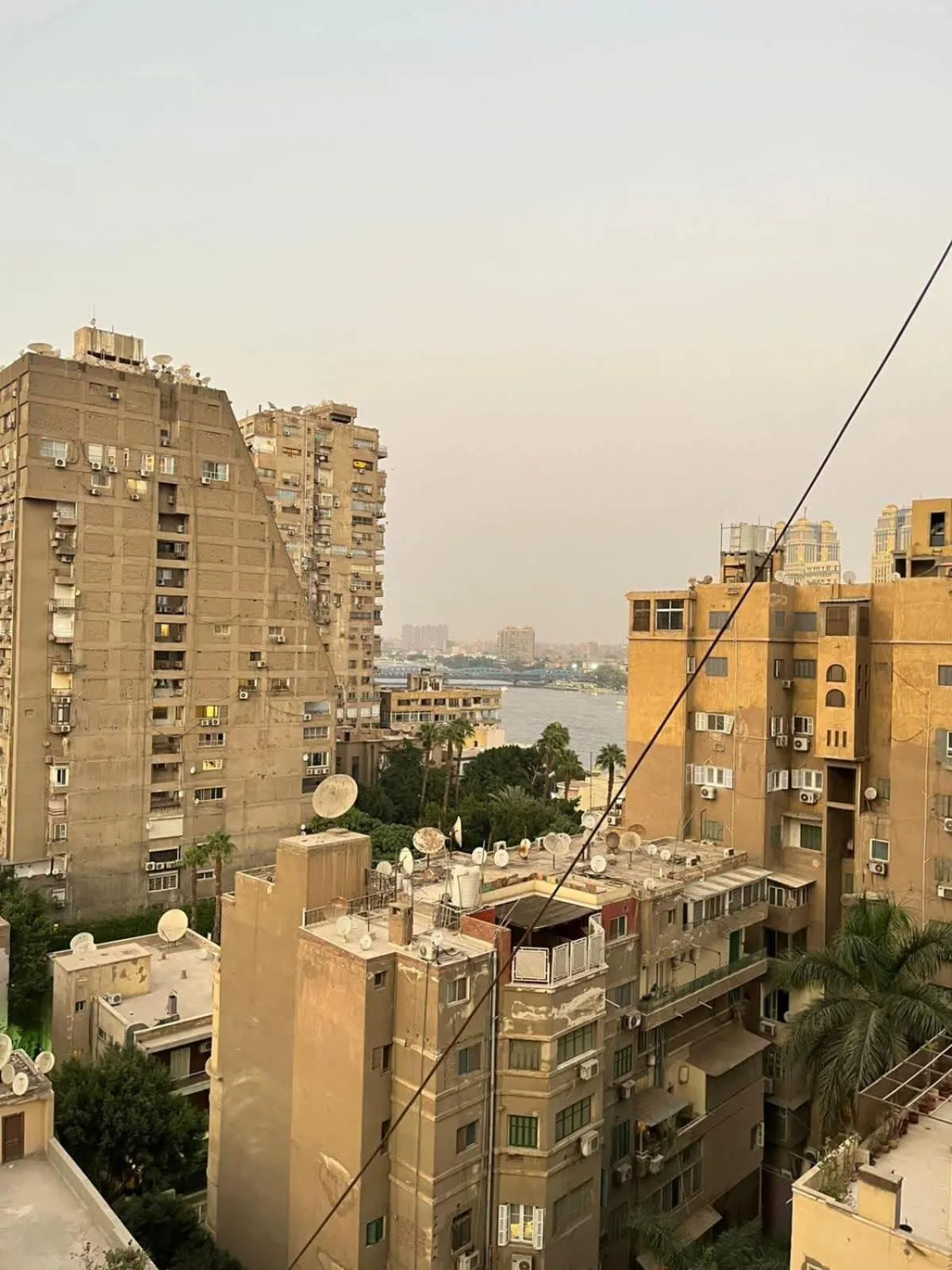 Zamalek side Nile view 2BR