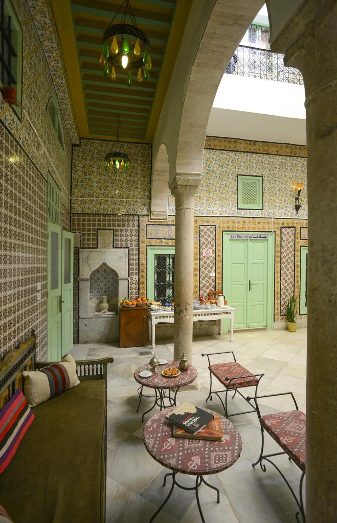 Seating area in Dar Ya