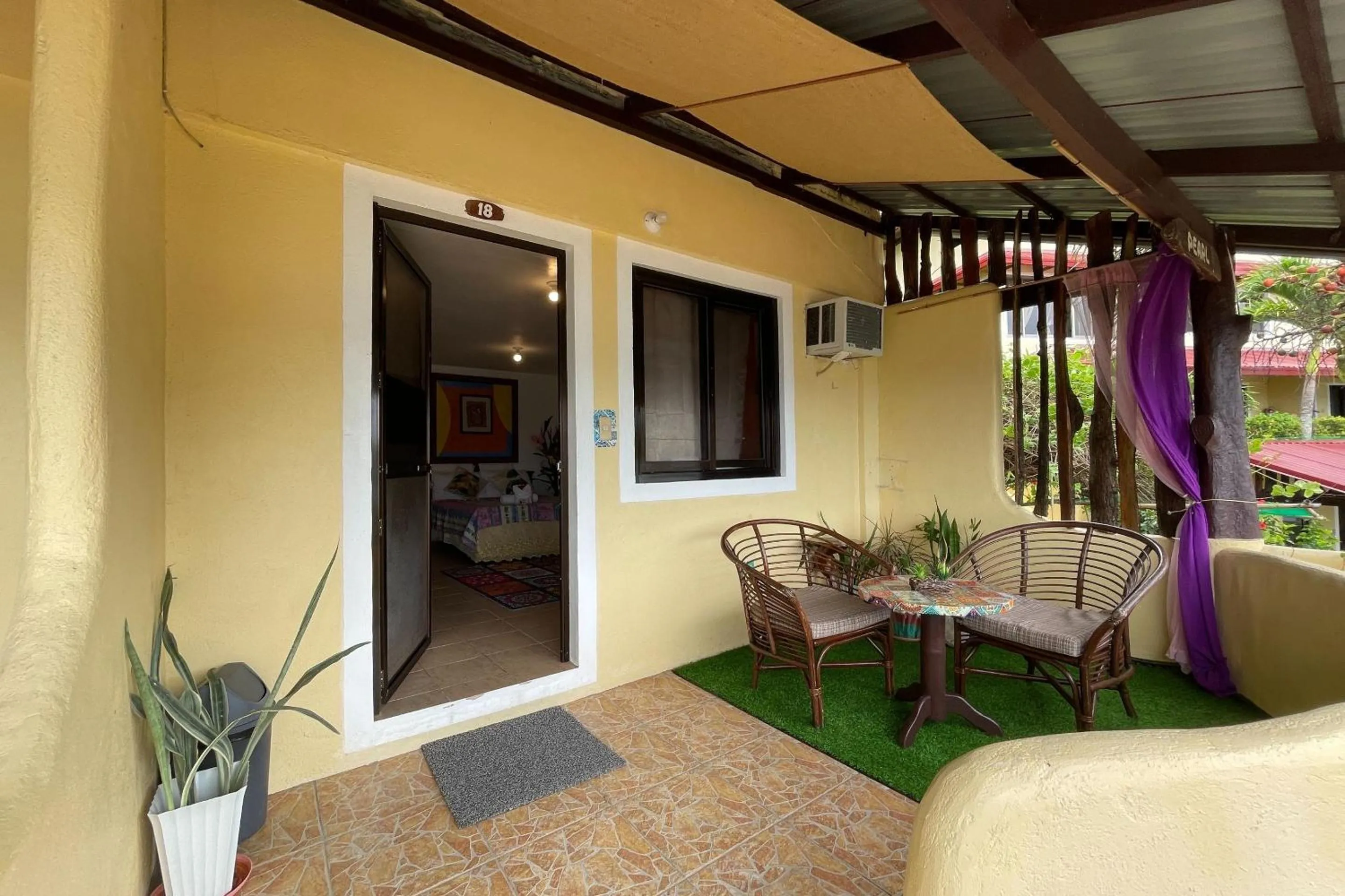 Balcony/Terrace in Oriental Hill Sabang Resort Puerto Galera