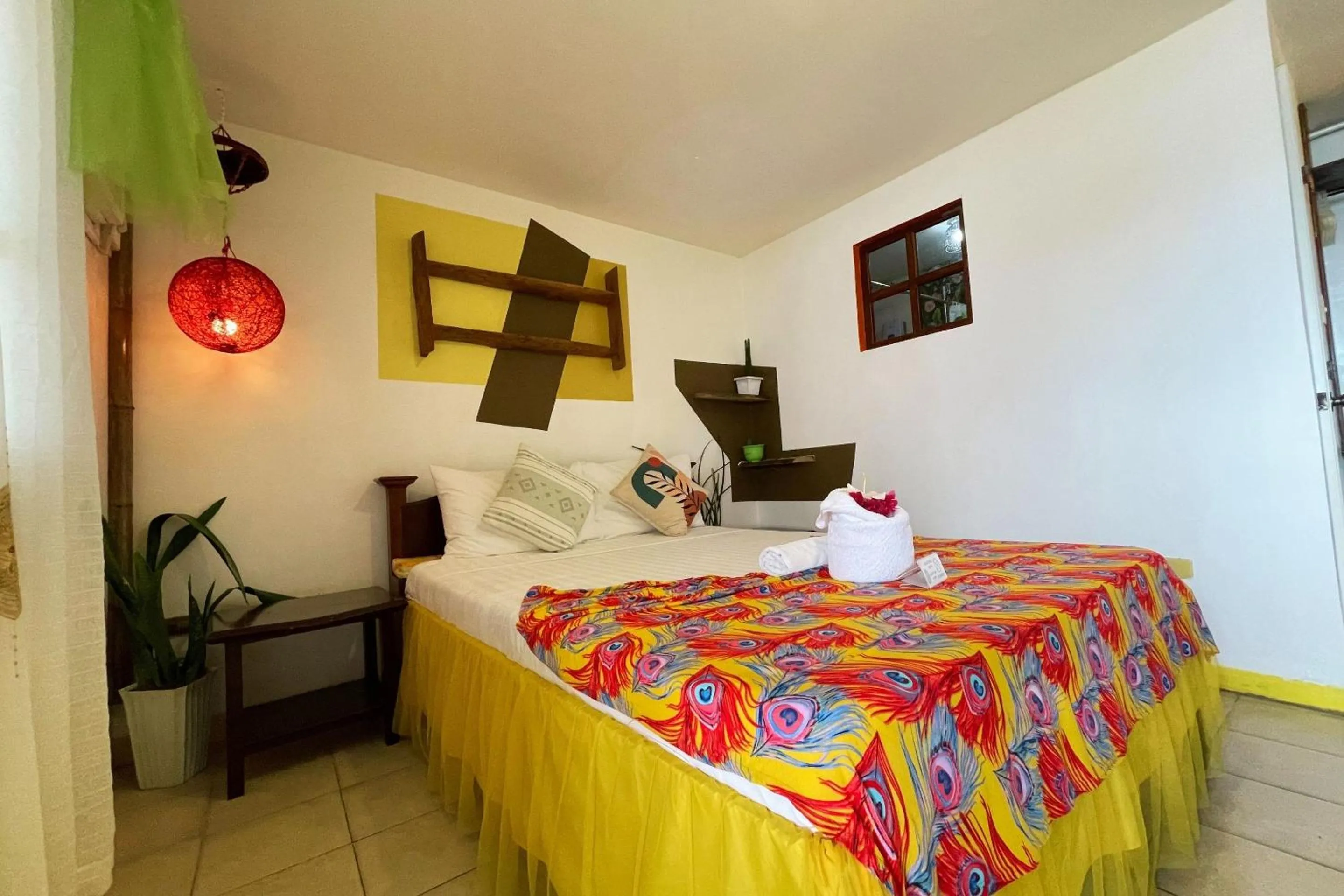 Bedroom, Bed in Oriental Hill Sabang Resort Puerto Galera