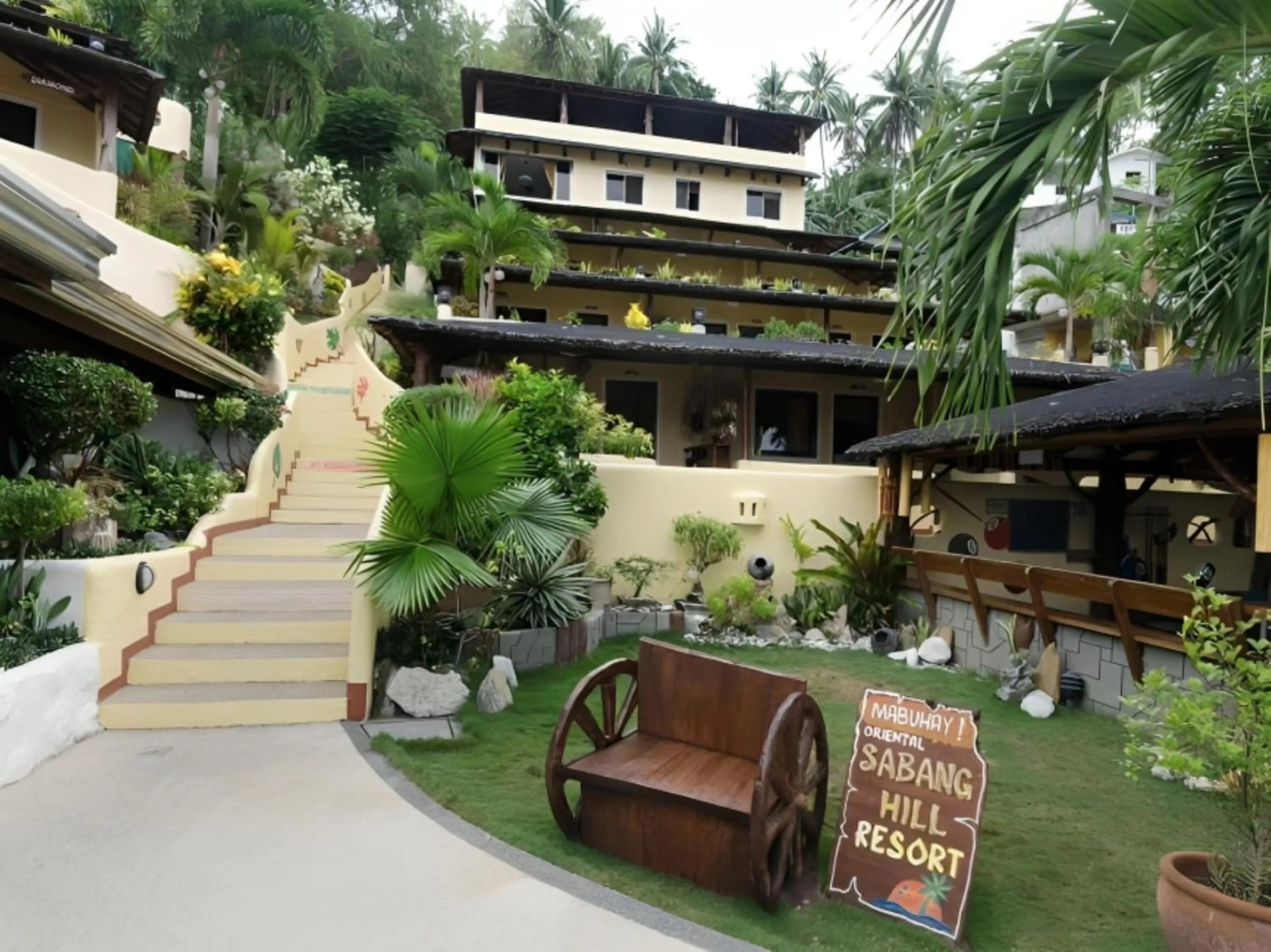 Property building in Oriental Hill Sabang Resort Puerto Galera