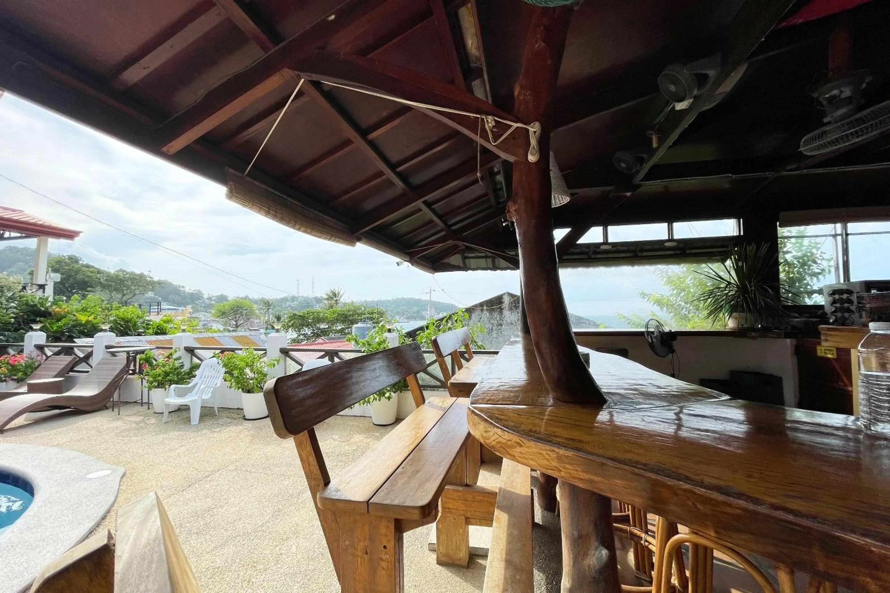 Balcony/Terrace in Oriental Hill Sabang Resort Puerto Galera