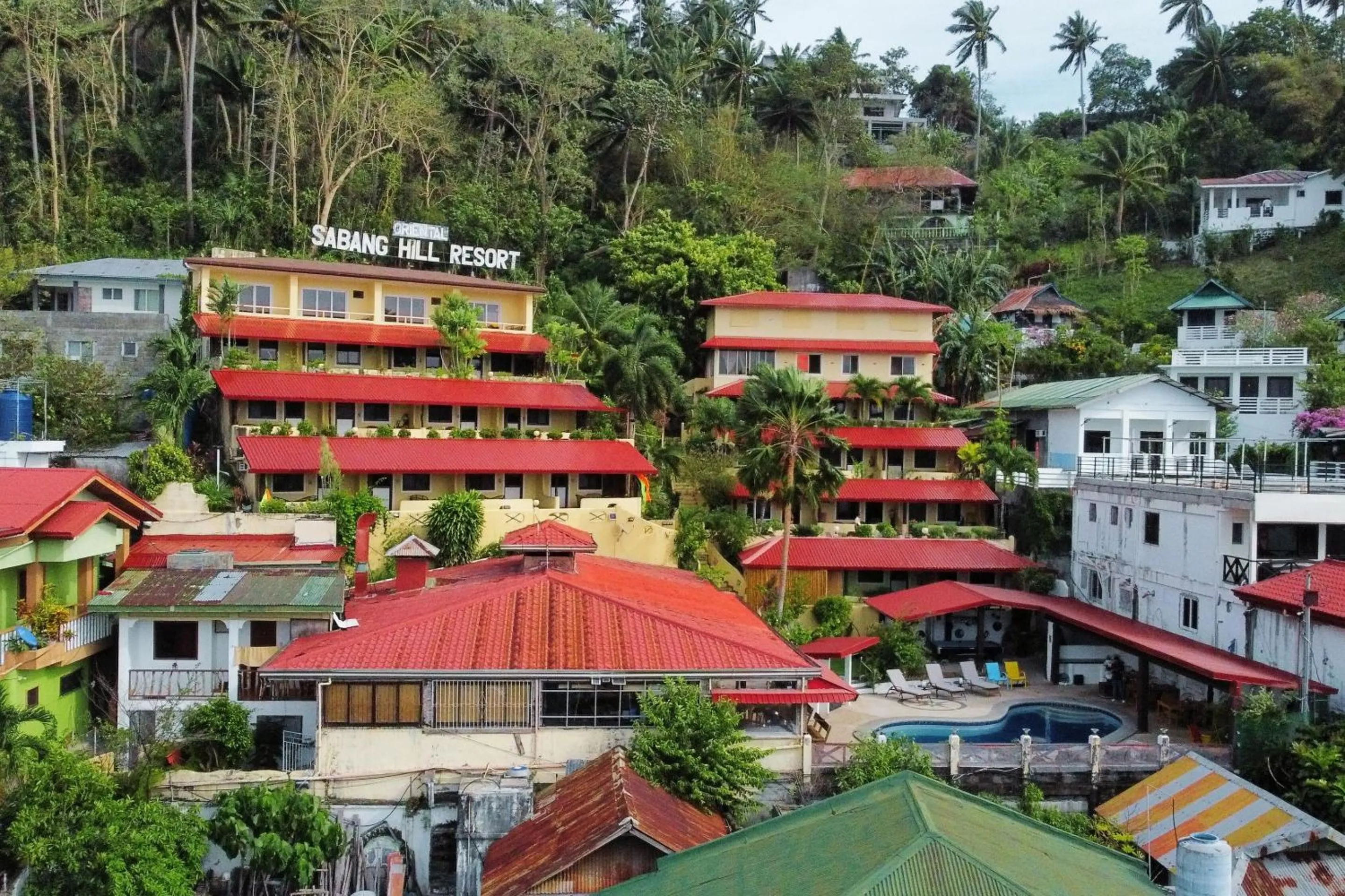 Property building in Oriental Hill Sabang Resort Puerto Galera