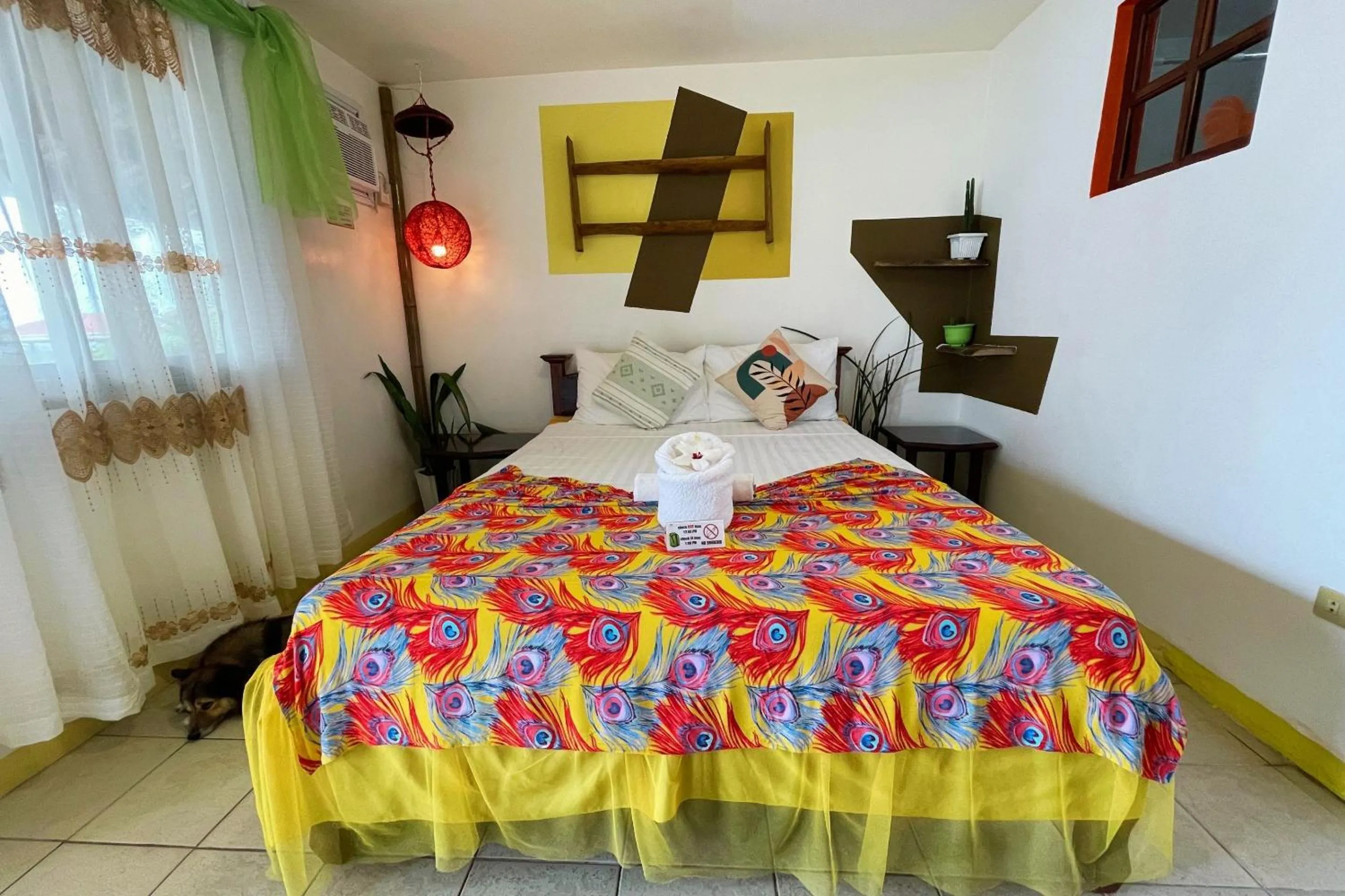 Bedroom, Bed in Oriental Hill Sabang Resort Puerto Galera