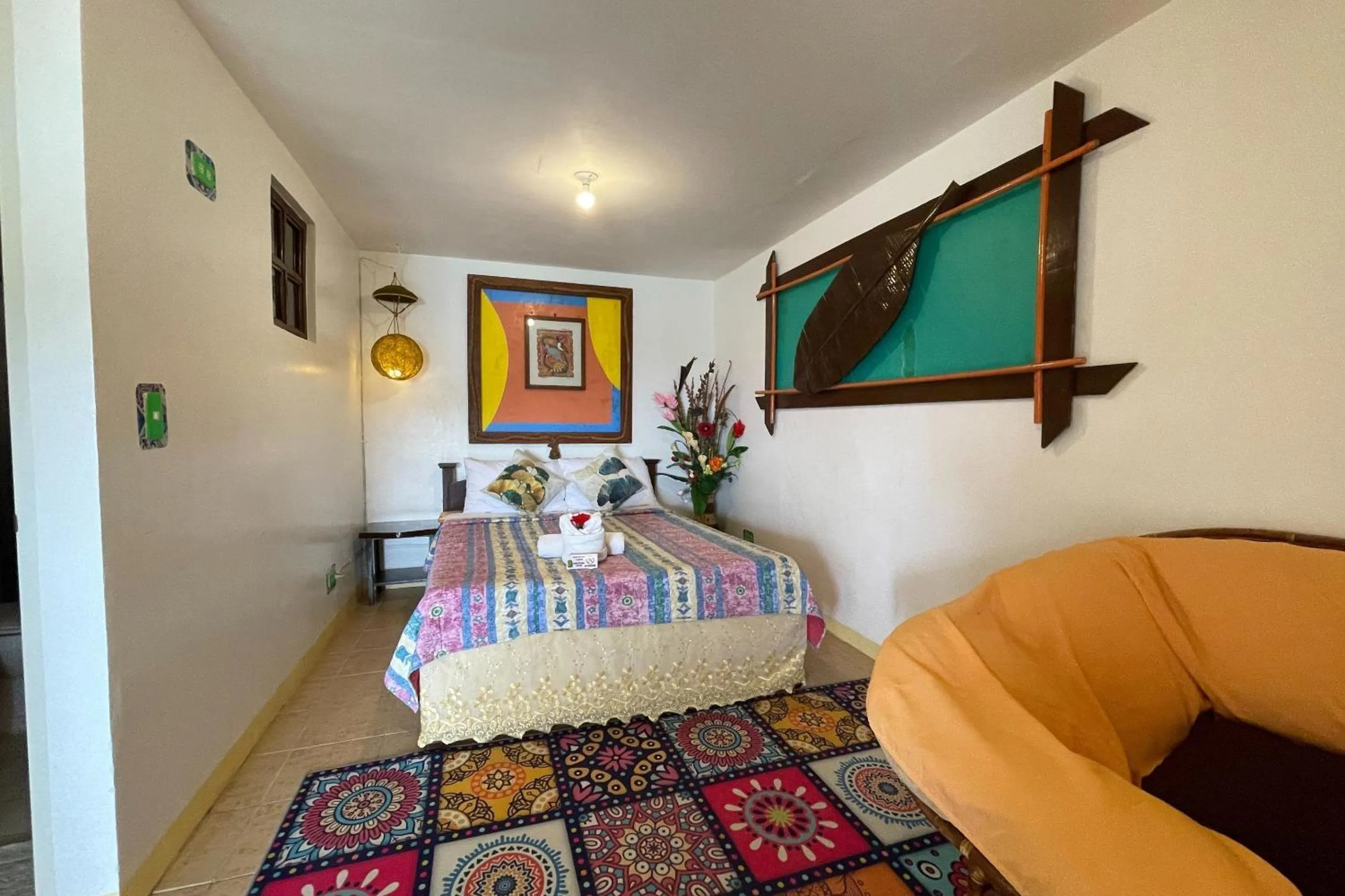 Bedroom, Bed in Oriental Hill Sabang Resort Puerto Galera