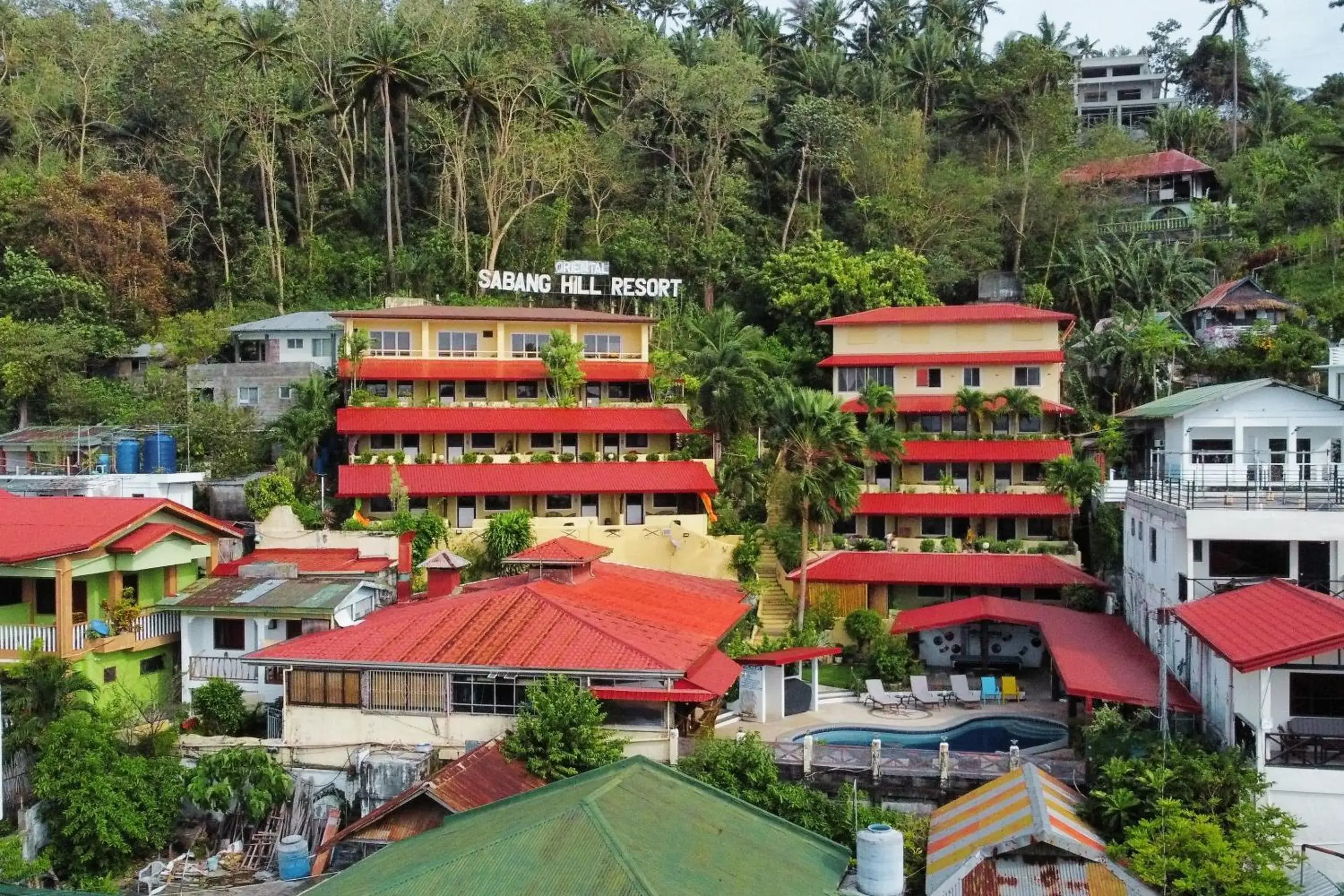 Property building in Oriental Hill Sabang Resort Puerto Galera Property building in Oriental Hill Sabang Resort Puerto Galera