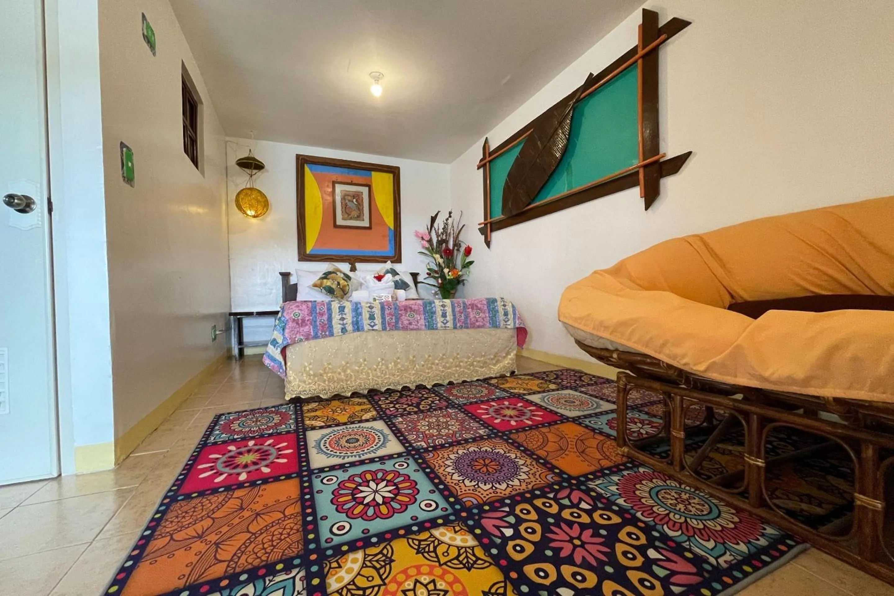 Bedroom in Oriental Hill Sabang Resort Puerto Galera