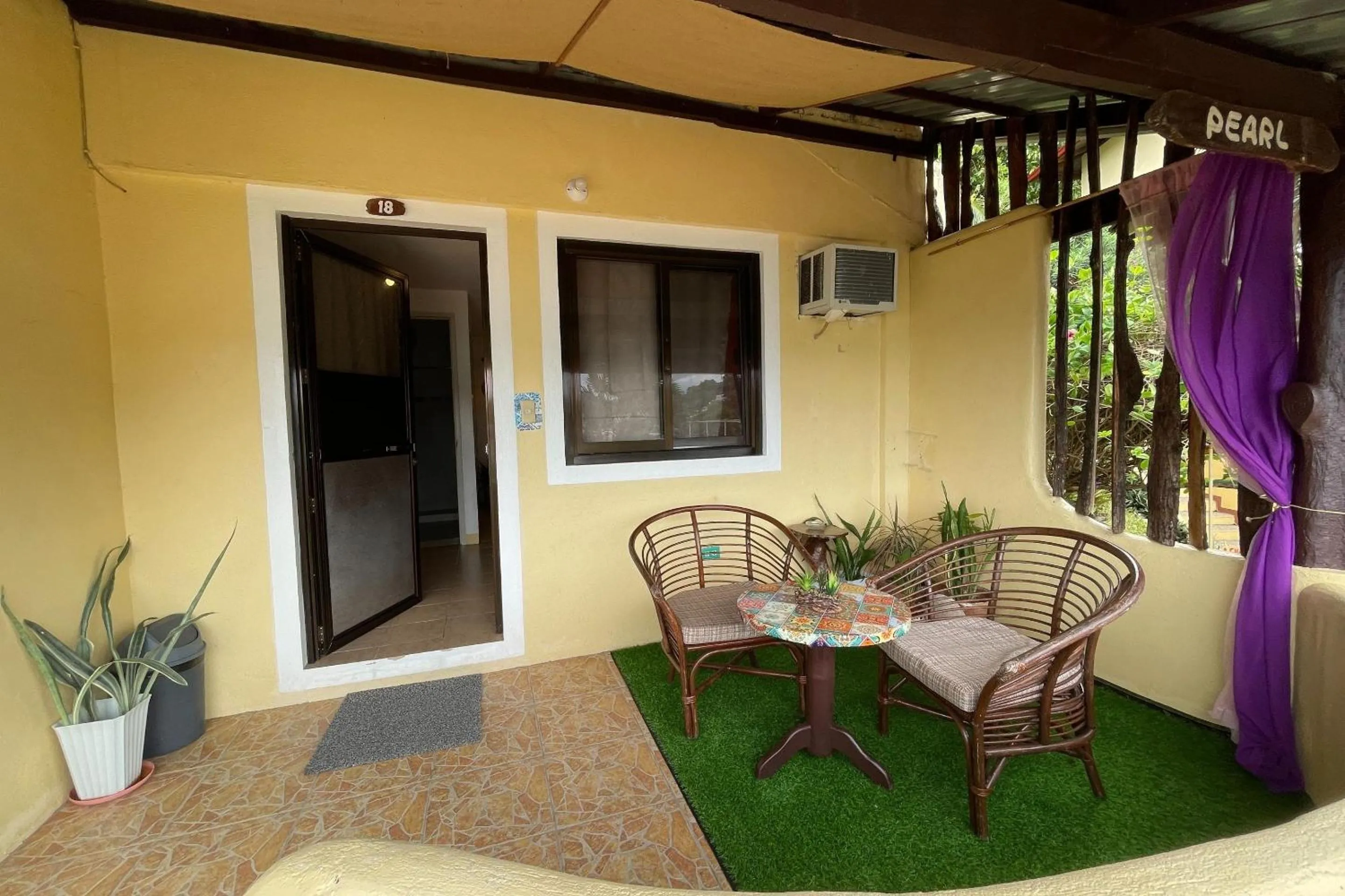 Balcony/Terrace in Oriental Hill Sabang Resort Puerto Galera