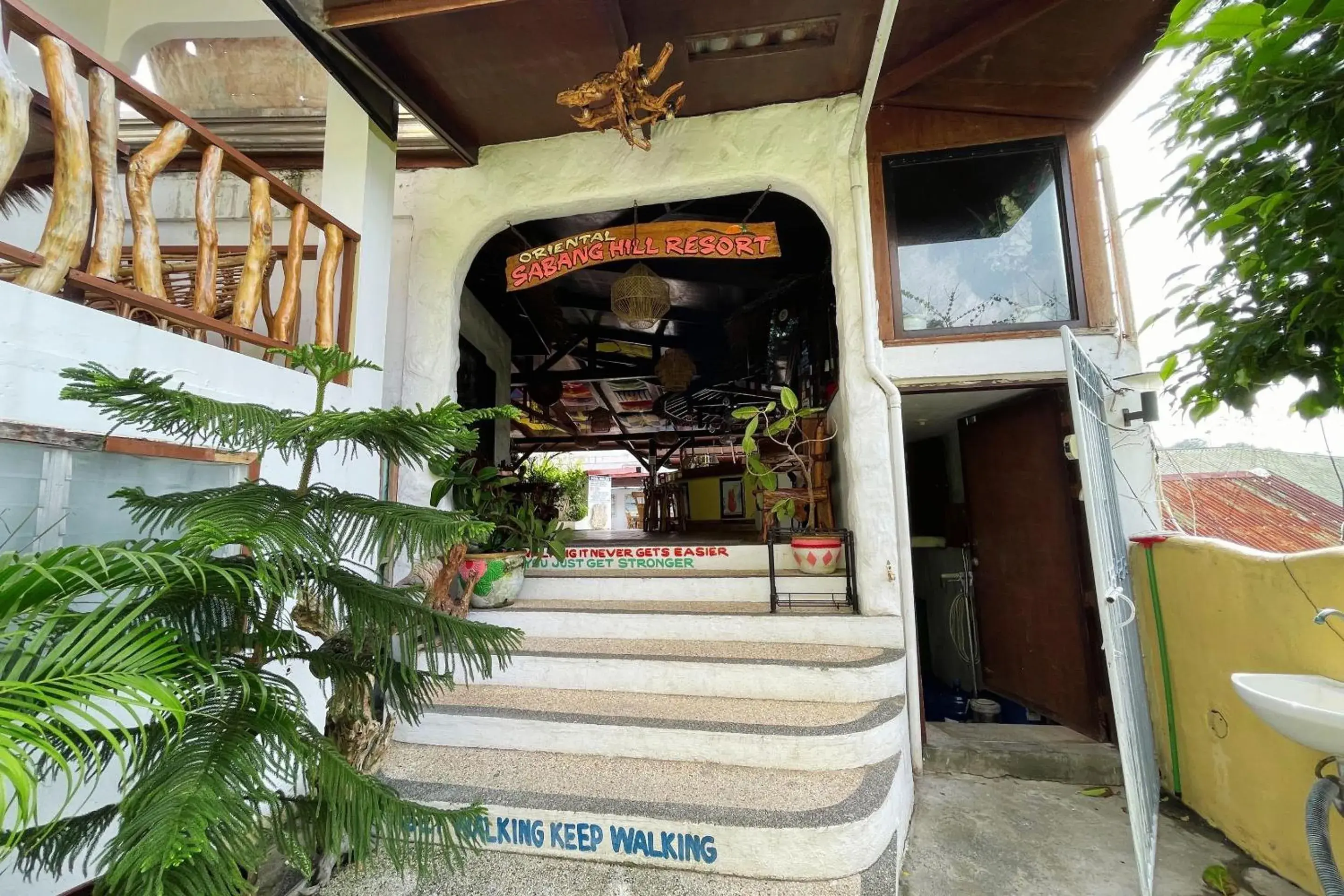 Facade/entrance in Oriental Hill Sabang Resort Puerto Galera Facade/entrance in Oriental Hill Sabang Resort Puerto Galera