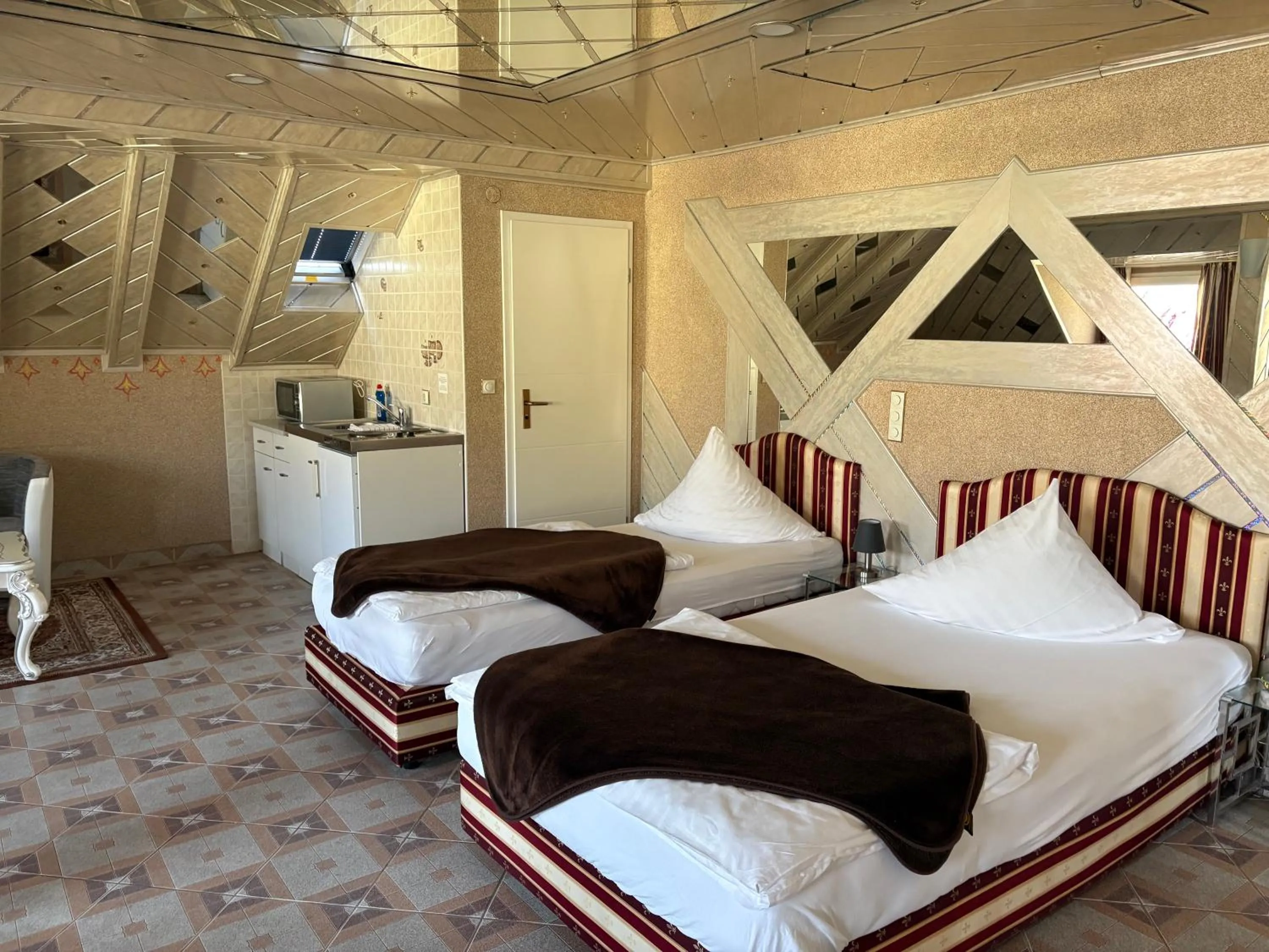 Bed in Central Hotel