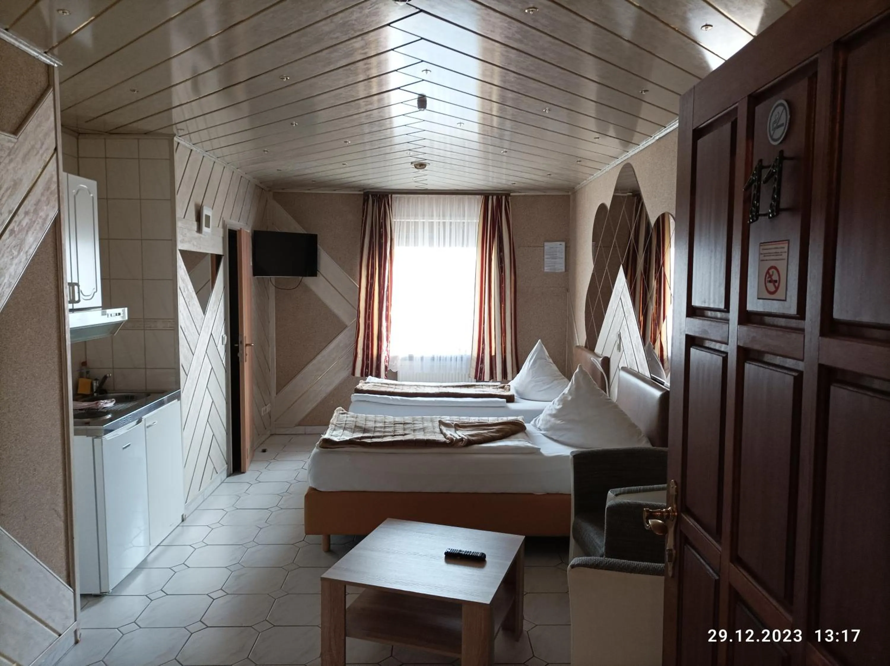 Bed in Central Hotel