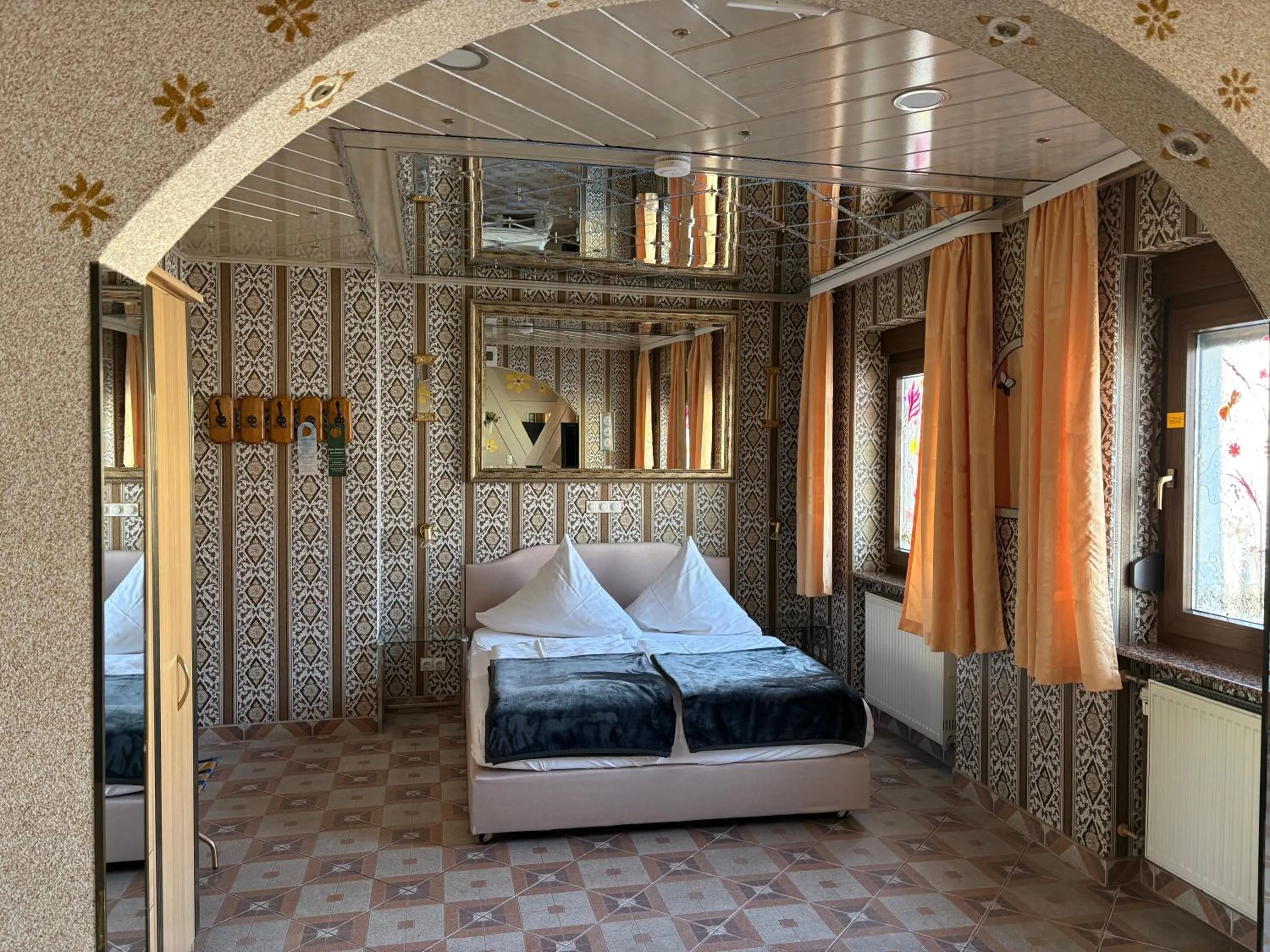 Bed in Central Hotel