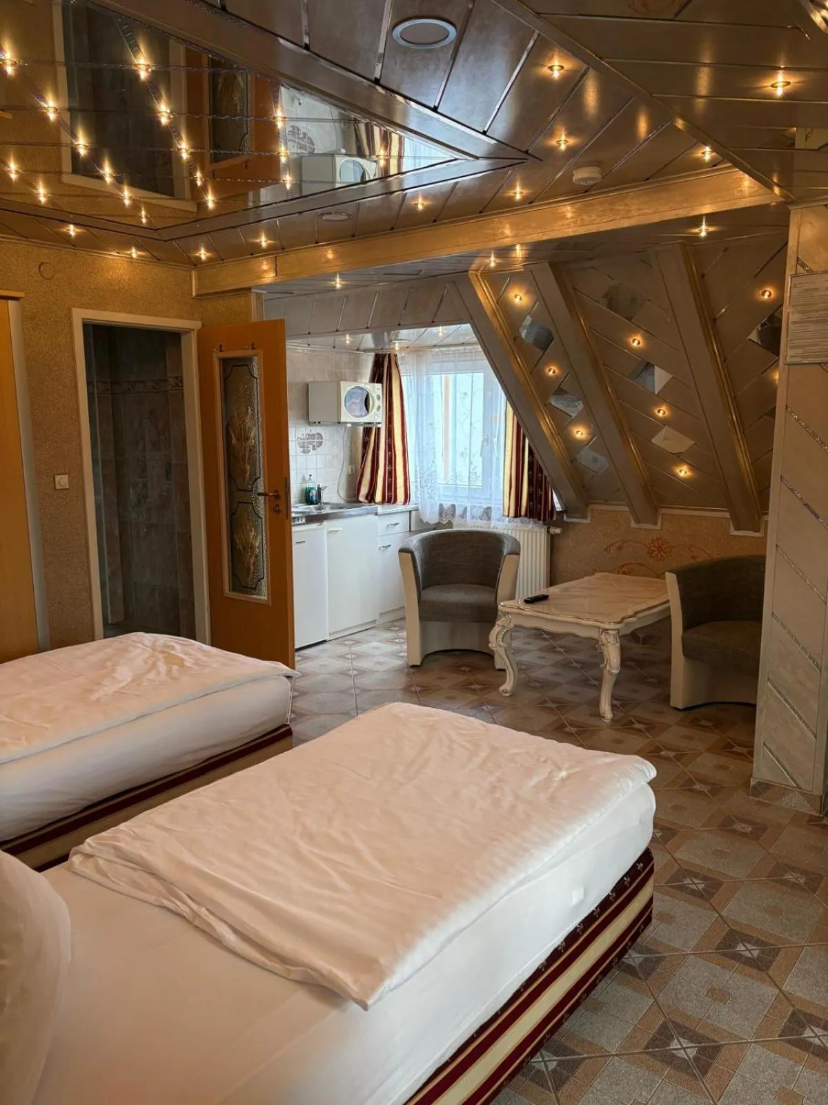 Bed in Central Hotel